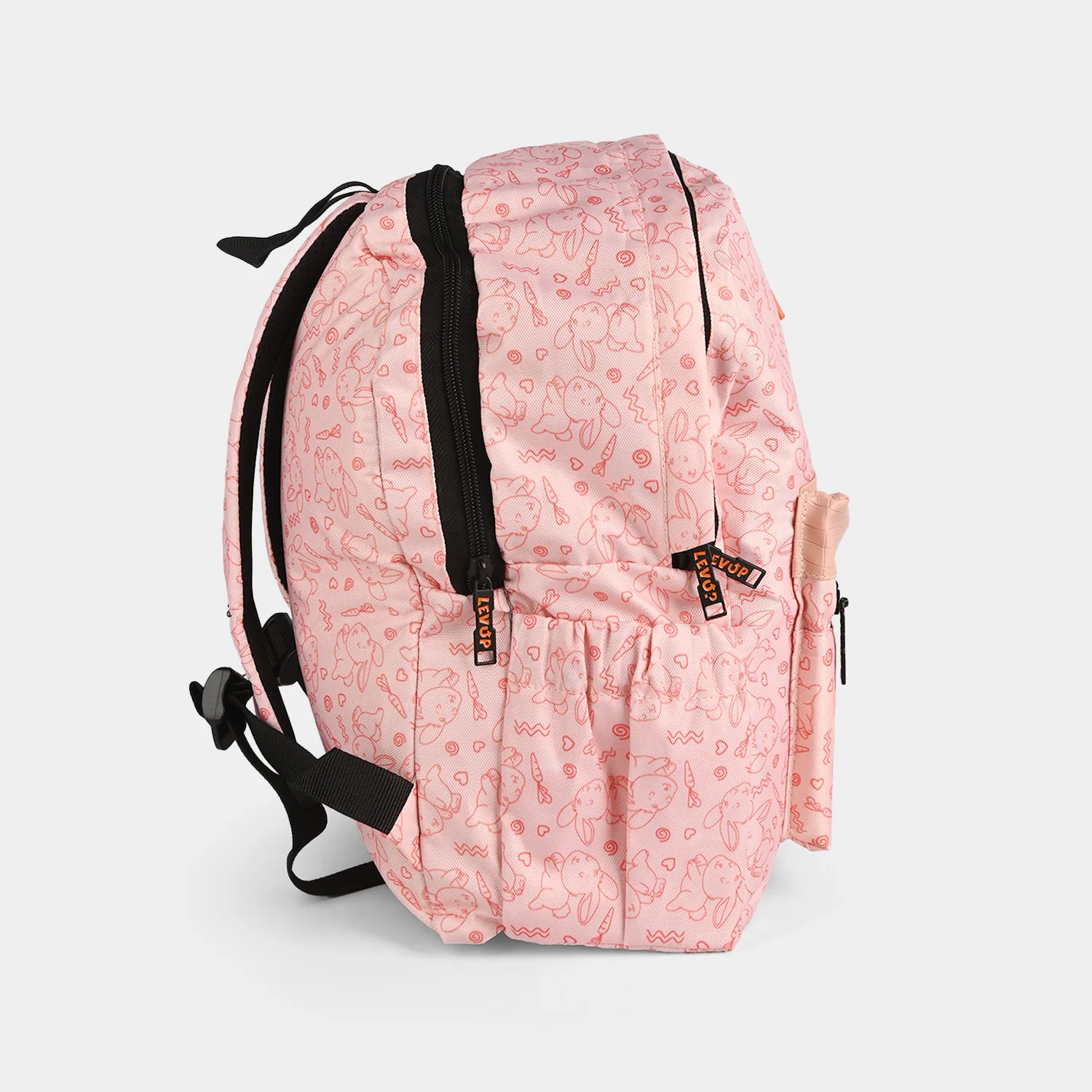 LEVUP 15" Rexine Flap Backpack for Kids | Grade KG - Image 5