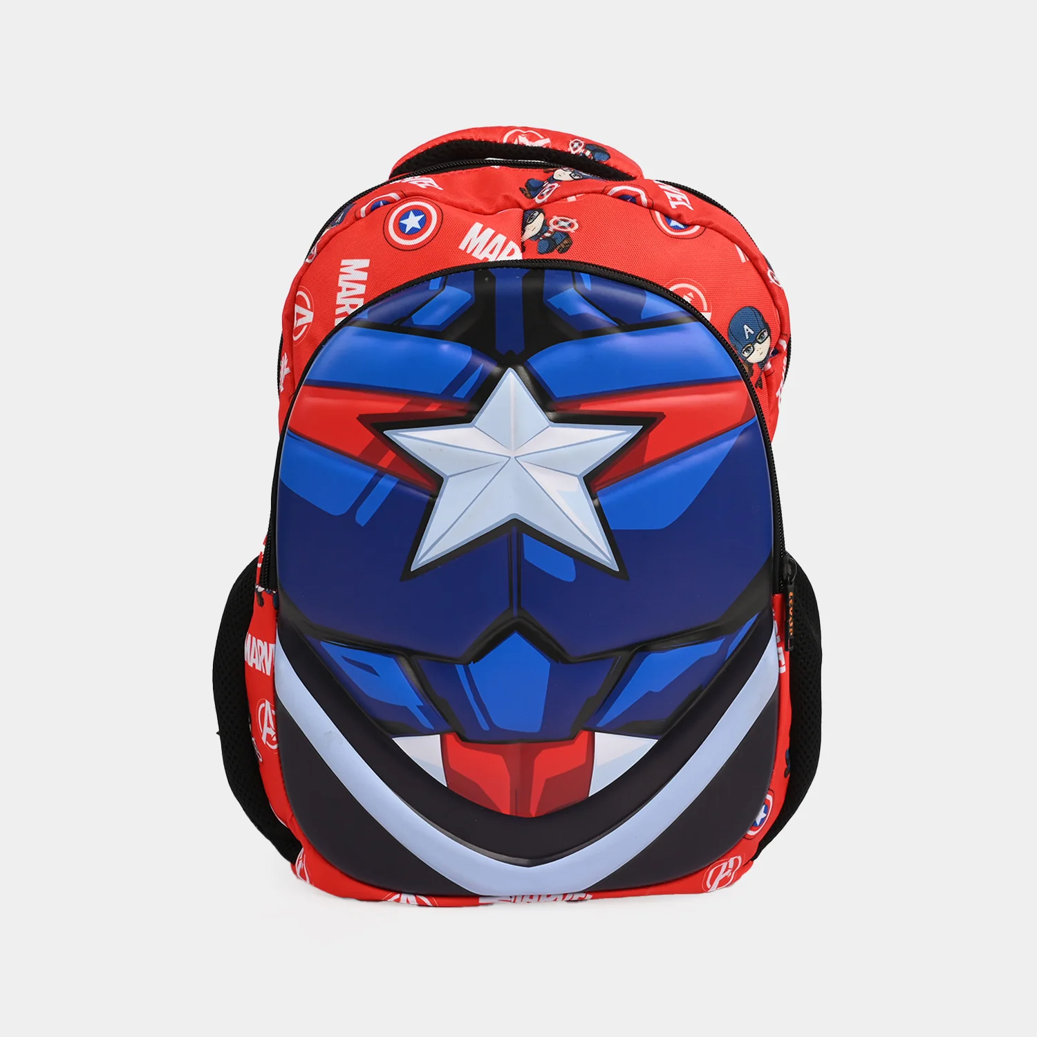 LEVUP 16" 3D Embossed Backpack for Boys | Grade 1-4 - Image 3