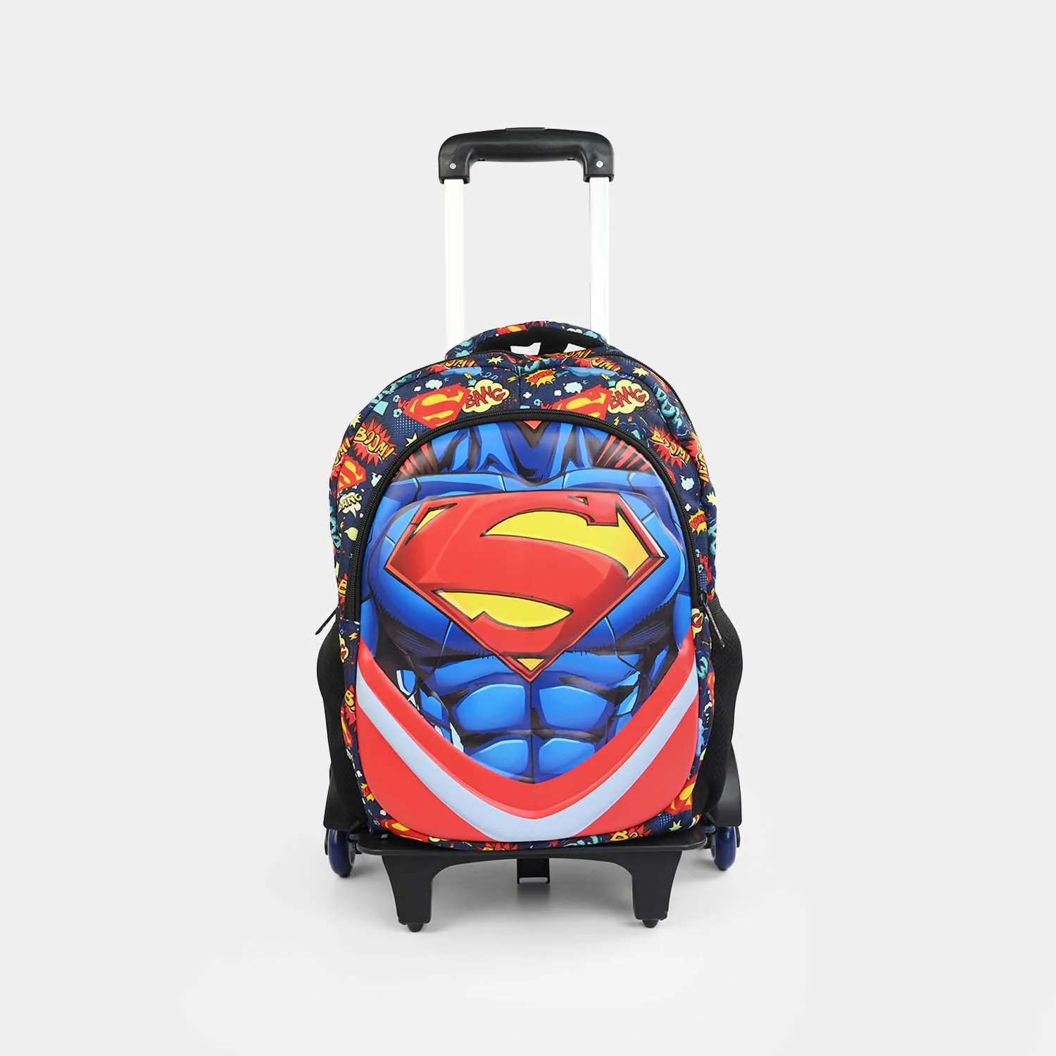 LEVUP 16" Embossed Shell Trolley Bag 3 Wheel | Grade 1-4 - Image 5