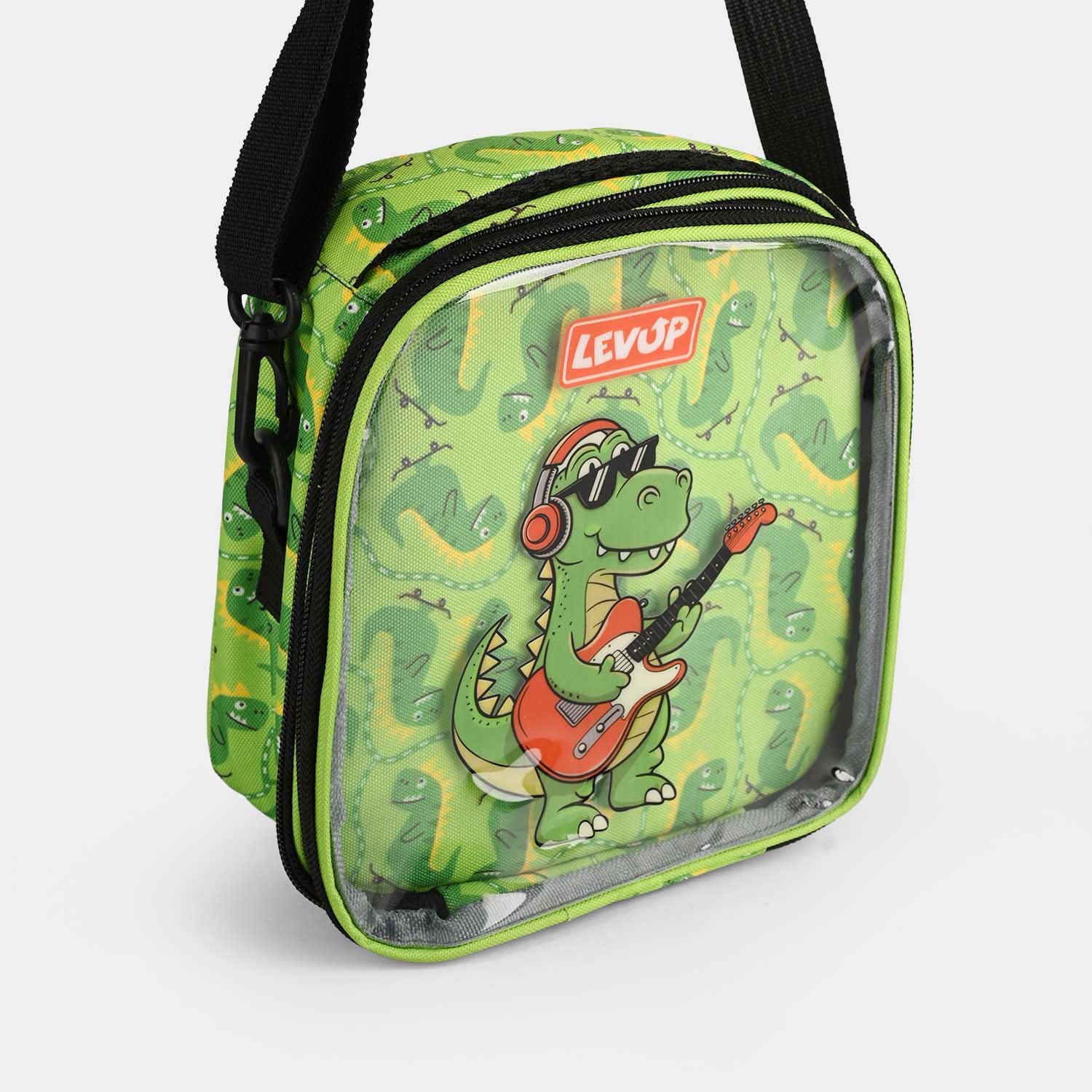LEVUP Lunch Bag Green Dino