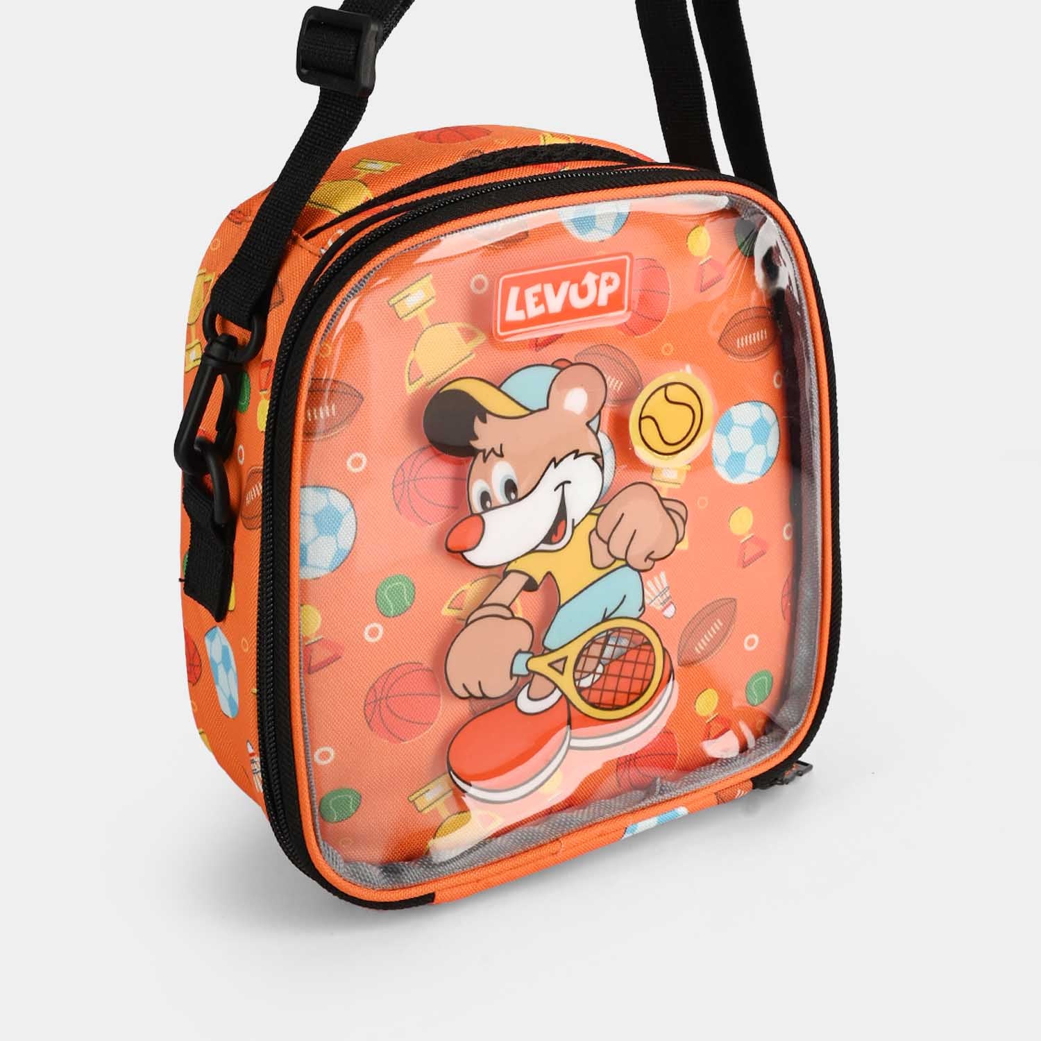LEVUP Lunch Bag Orange Mouse