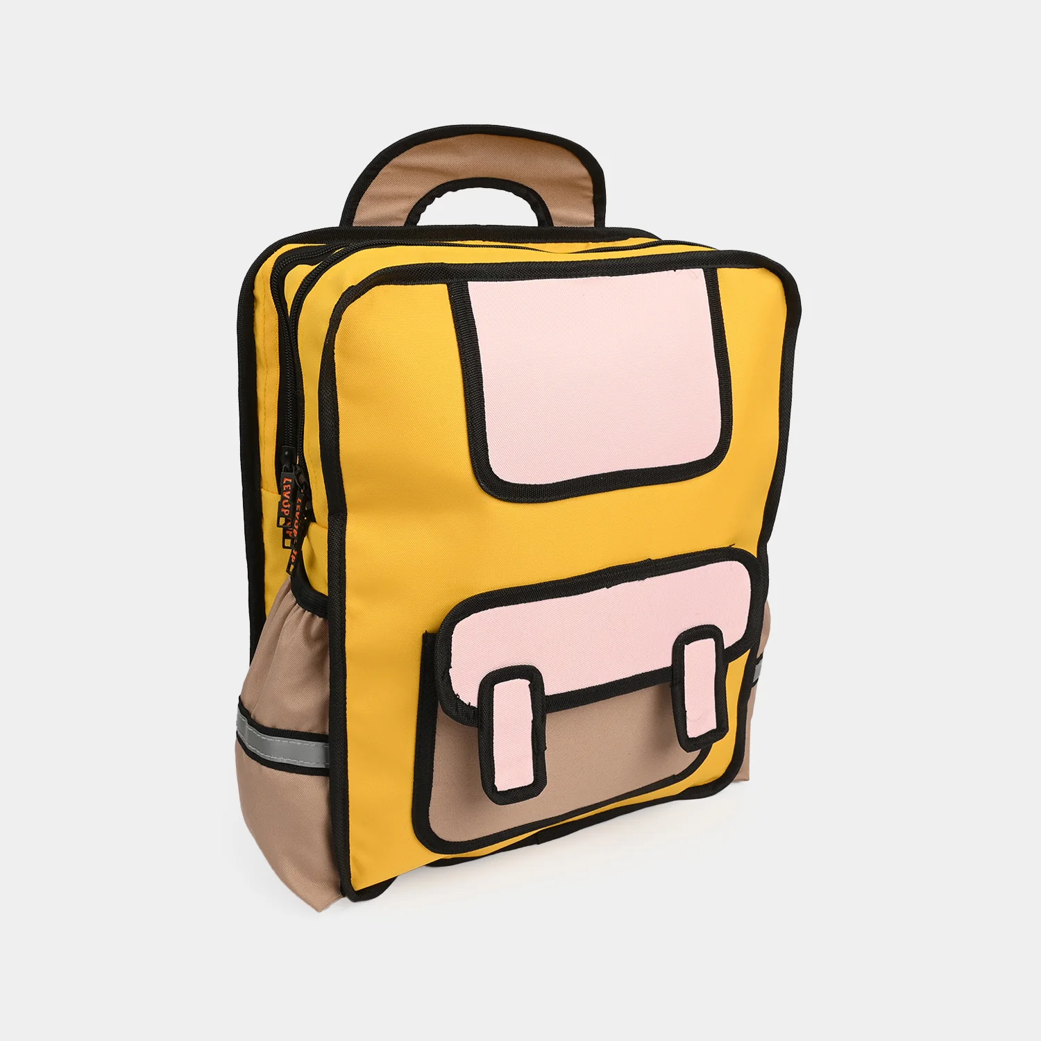 LEVUP 16" 2D Style Backpack/School Bag for Kids | Grade 1-4 - Image 2