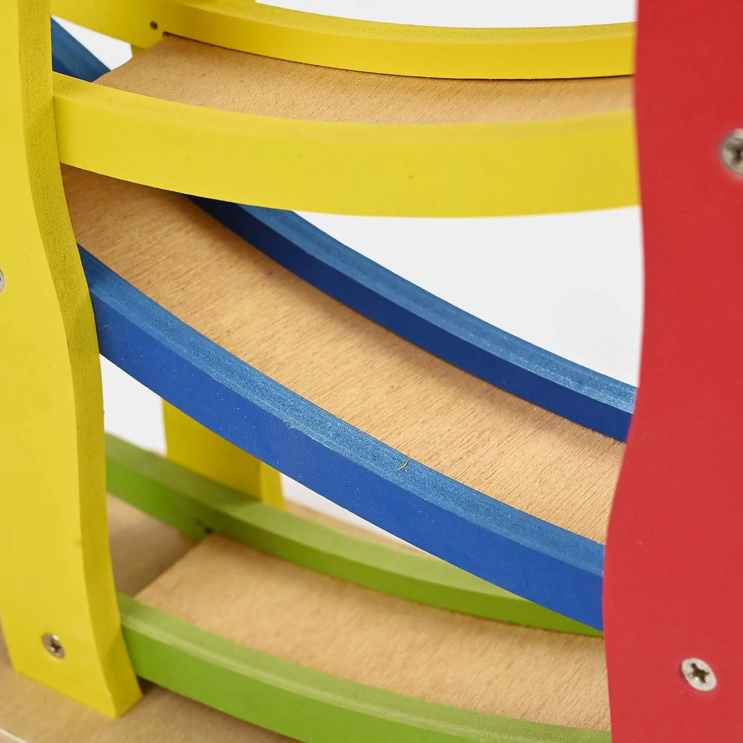 Wooden Zig-Zag Car Ramp Racer for Kids - Image 5