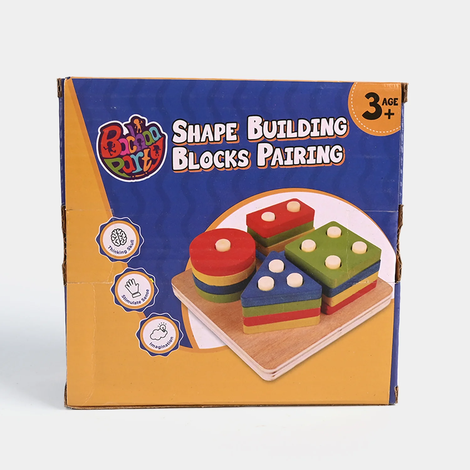 Multi Shape Building Blocks Wooden Toy - Image 5