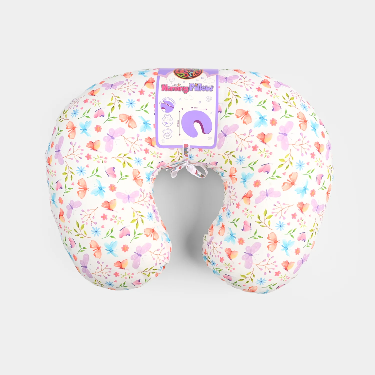 Baby Feeding Round Nursing Pillow - Image 3