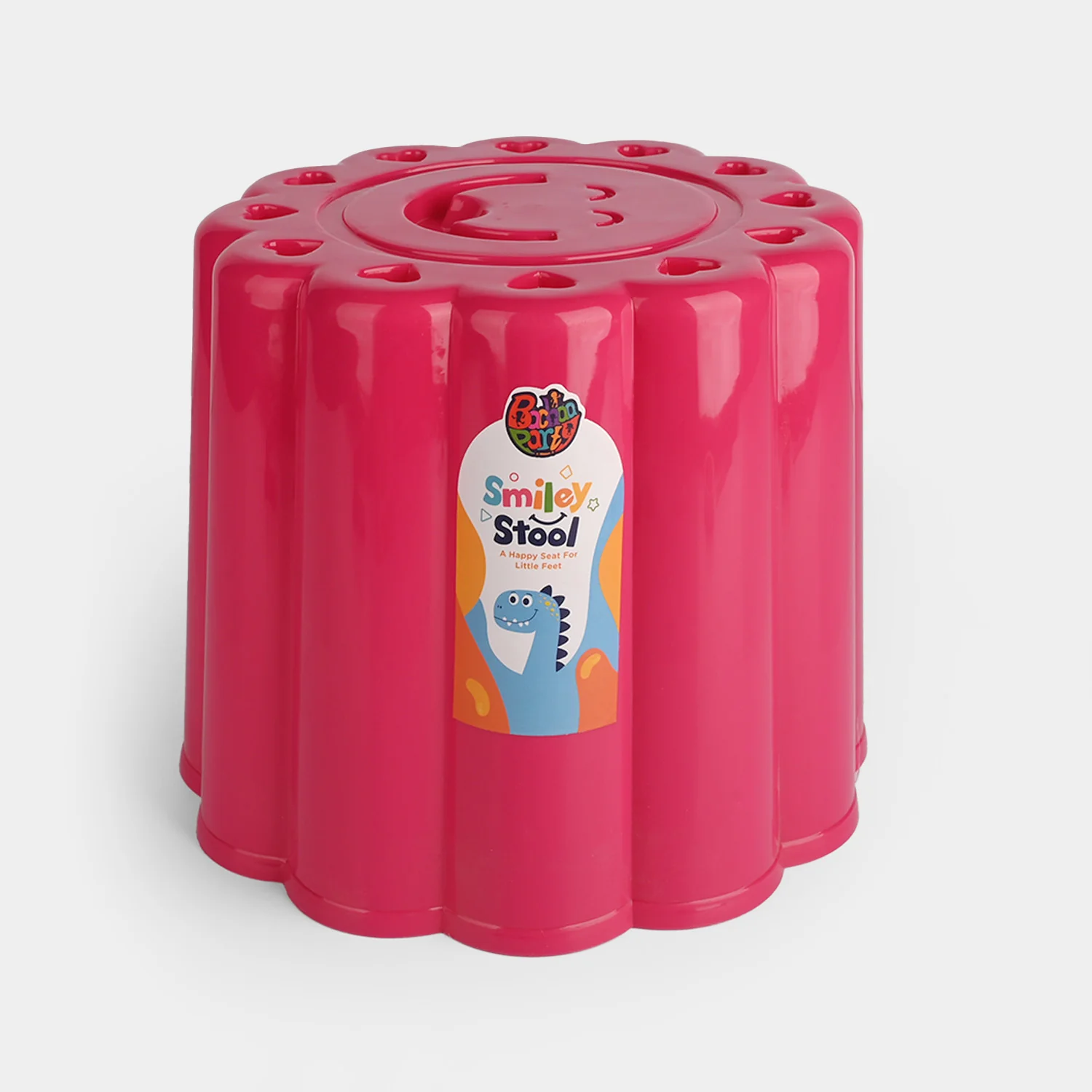 Smiley Stool Pink - Image 2