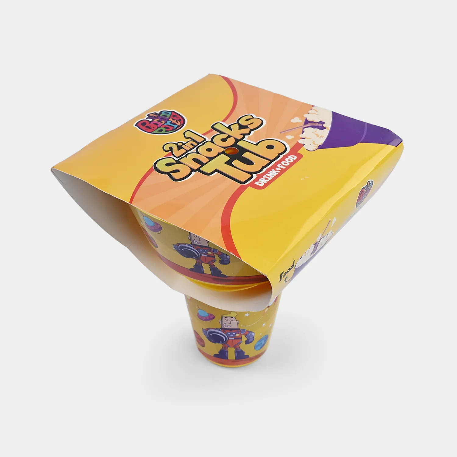Snack Tub With Straw Cup - Image 3