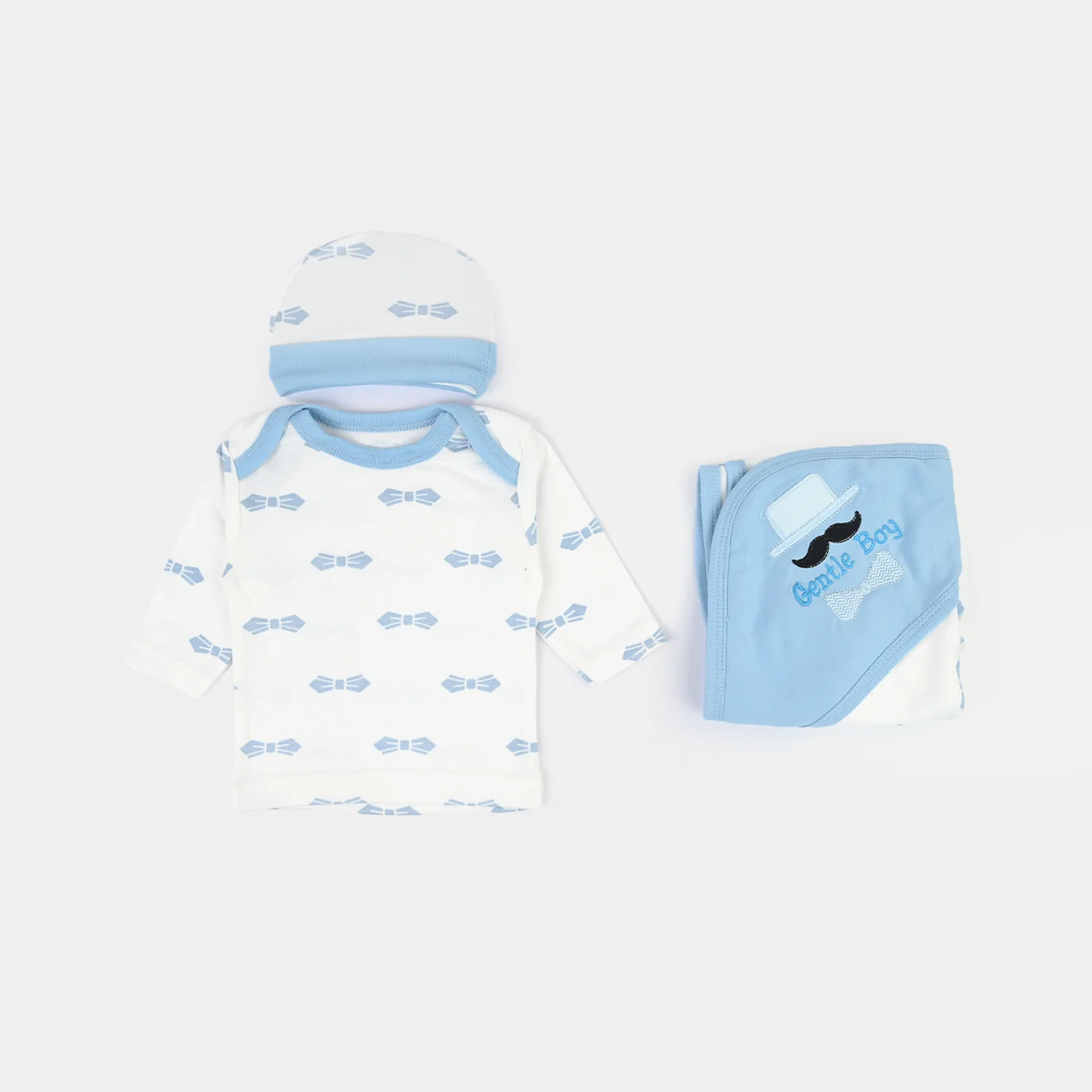 Infant Starter Set 11Pcs Bow Powder | Blue - Image 3