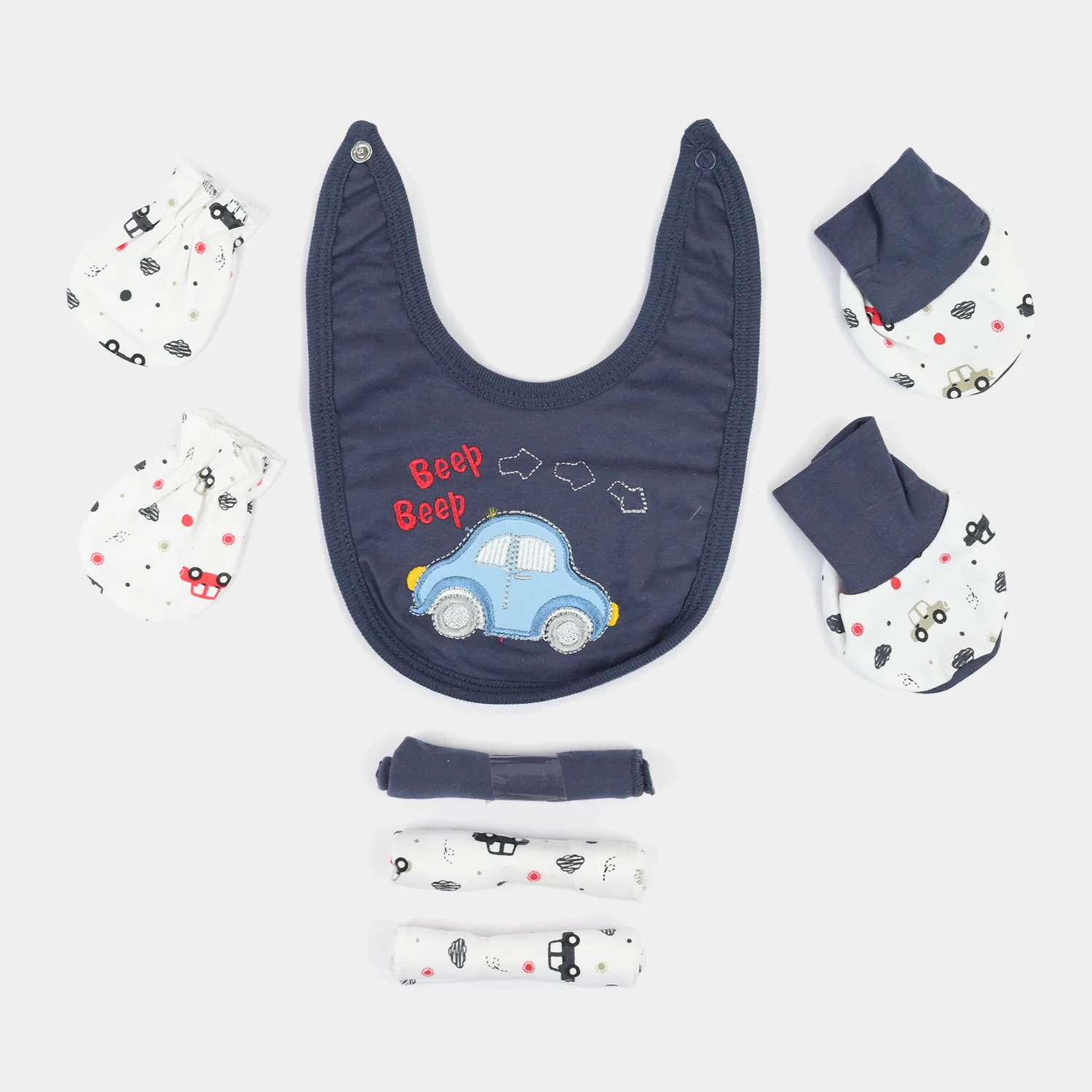 Infant Starter Set 11Pcs Car Medieval Blue - Image 4