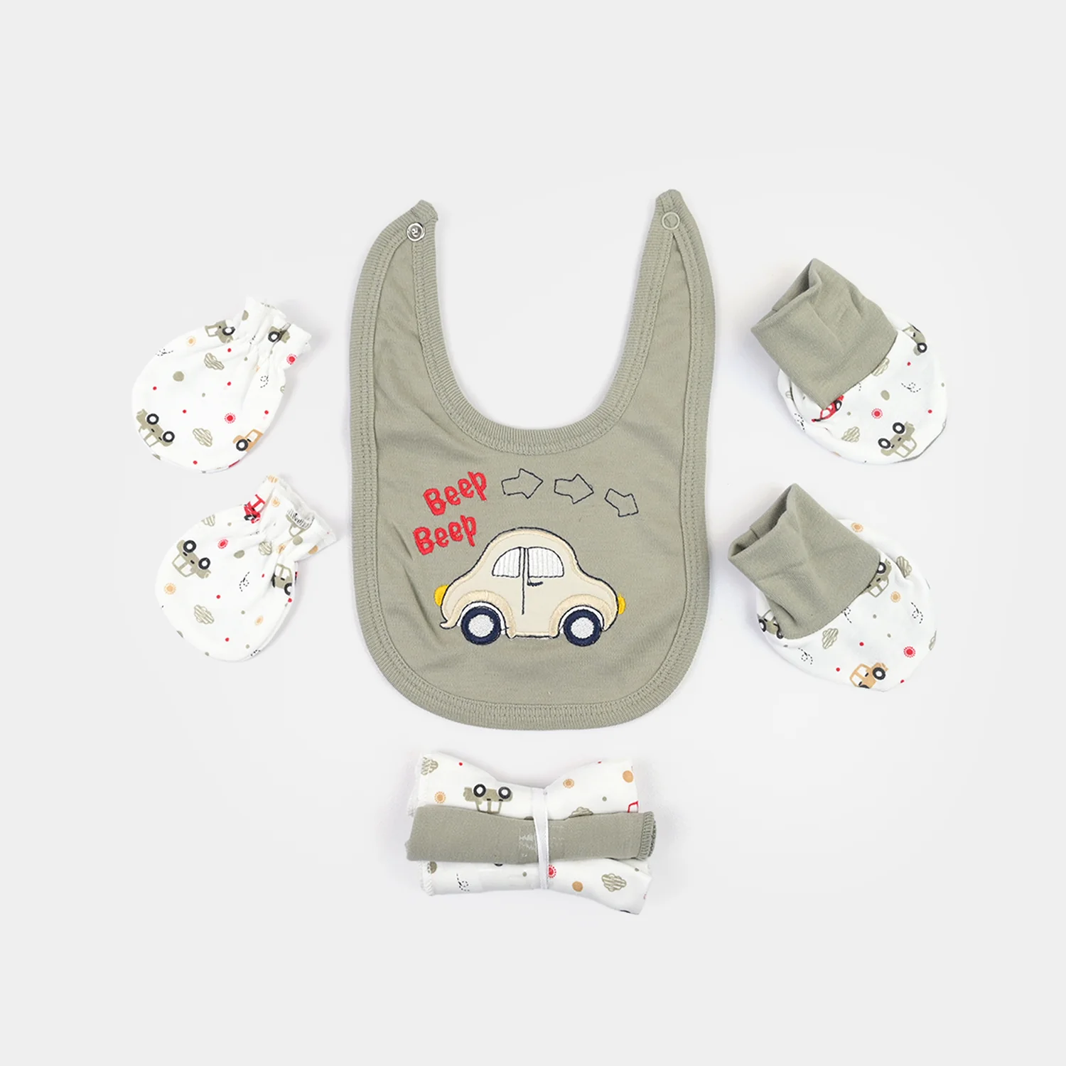 Infant Starter Set 11Pcs Car Quiet Grey - Image 4