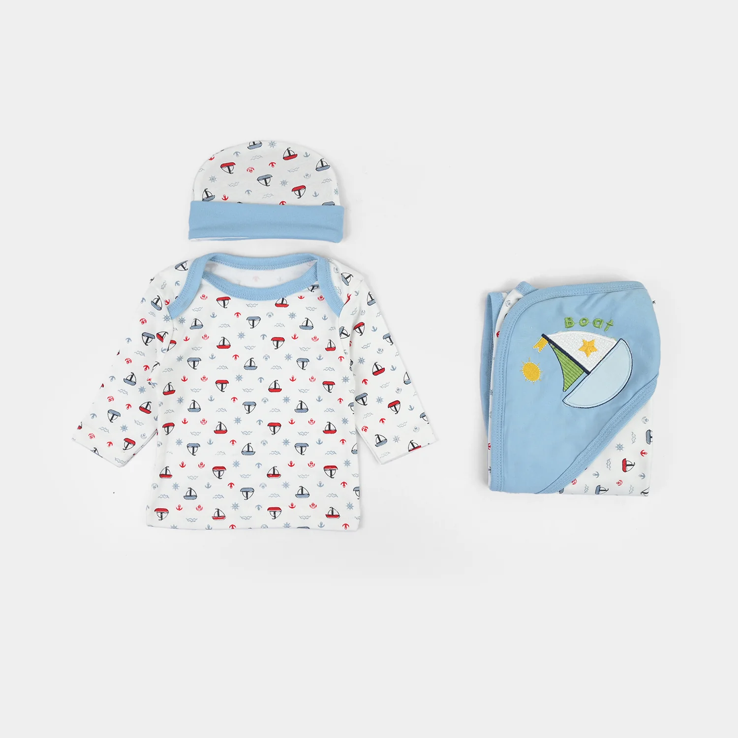 Infant Starter Set 11Pcs Ship Powder | Blue - Image 3
