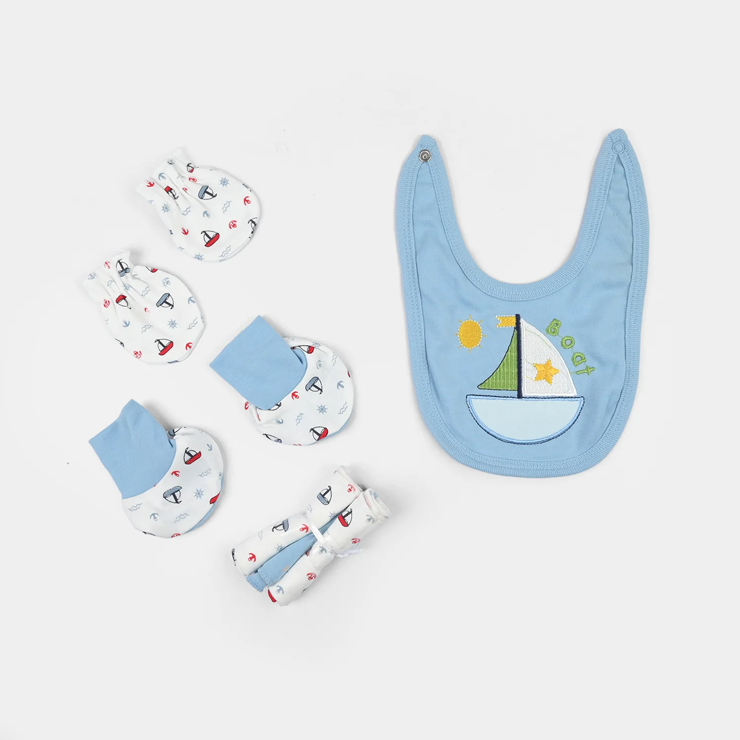 Infant Starter Set 11Pcs Ship Powder | Blue - Image 4