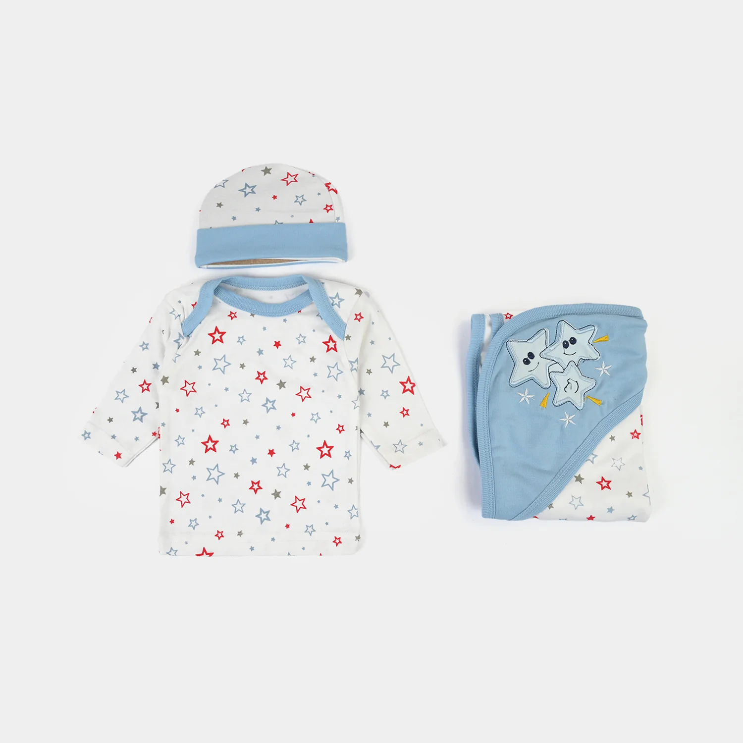 Infant Starter Set 11Pcs Star Powder Blue - Image 3