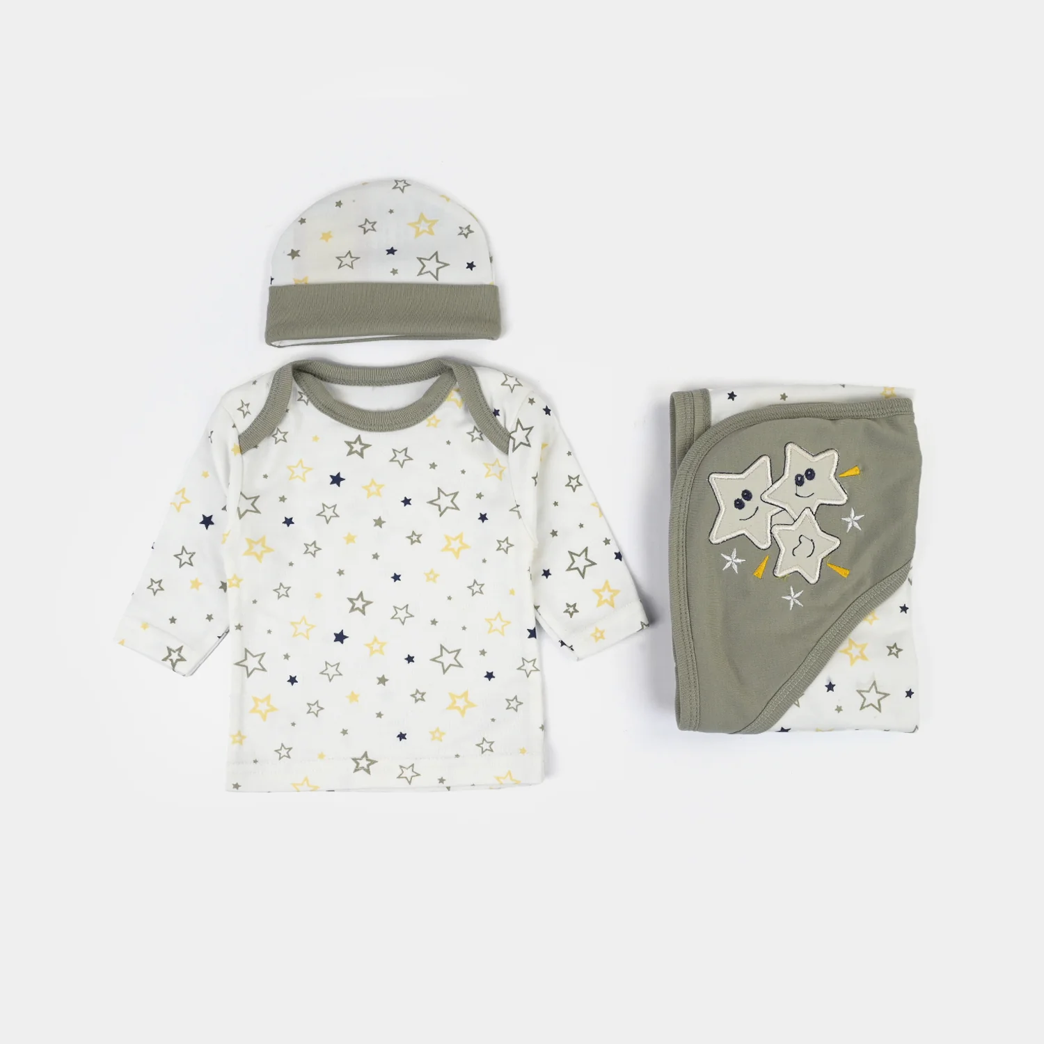Infant Starter Set 11Pcs Star Quiet Grey - Image 3