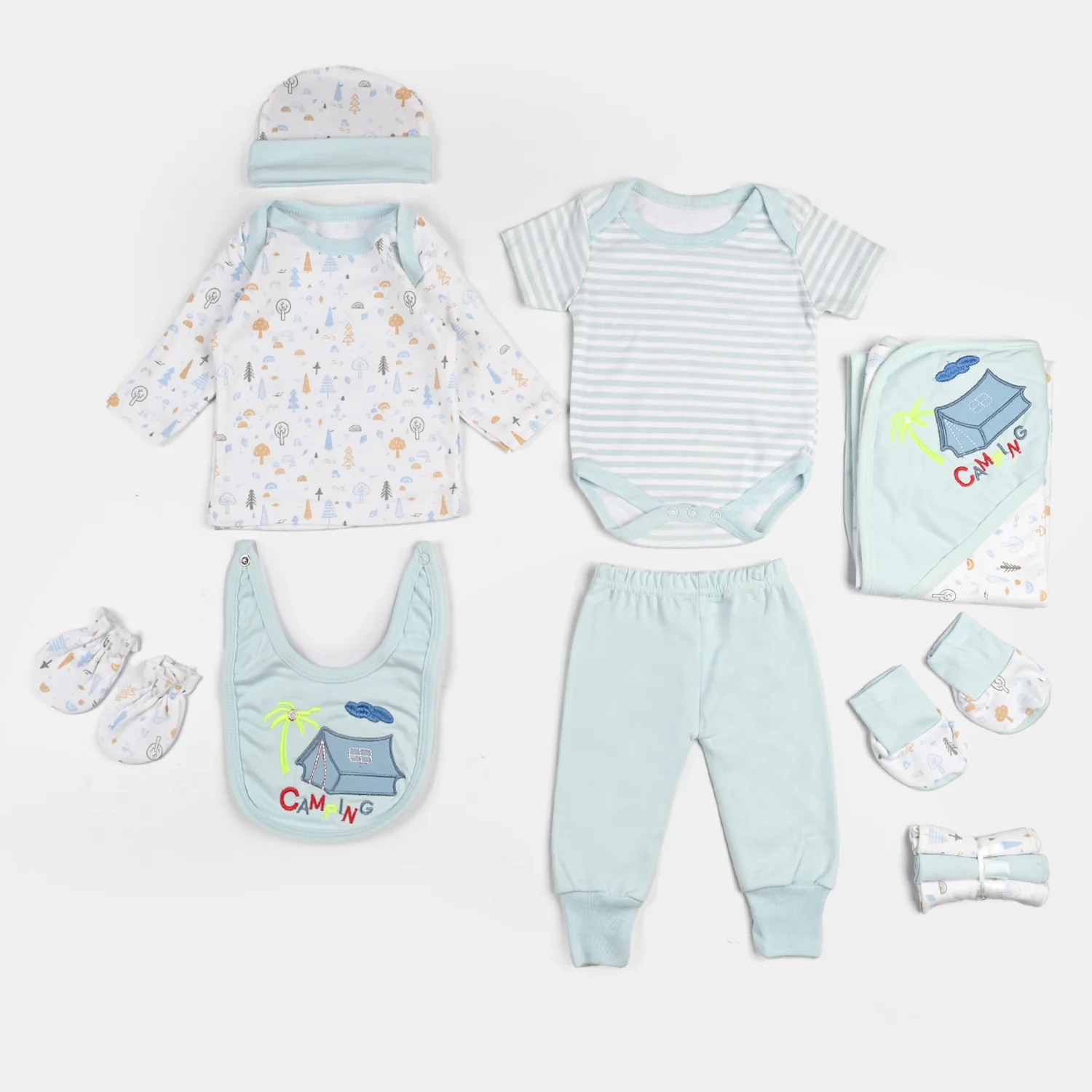 Infant Starter Set 11Pcs Tree Salt Water Slide