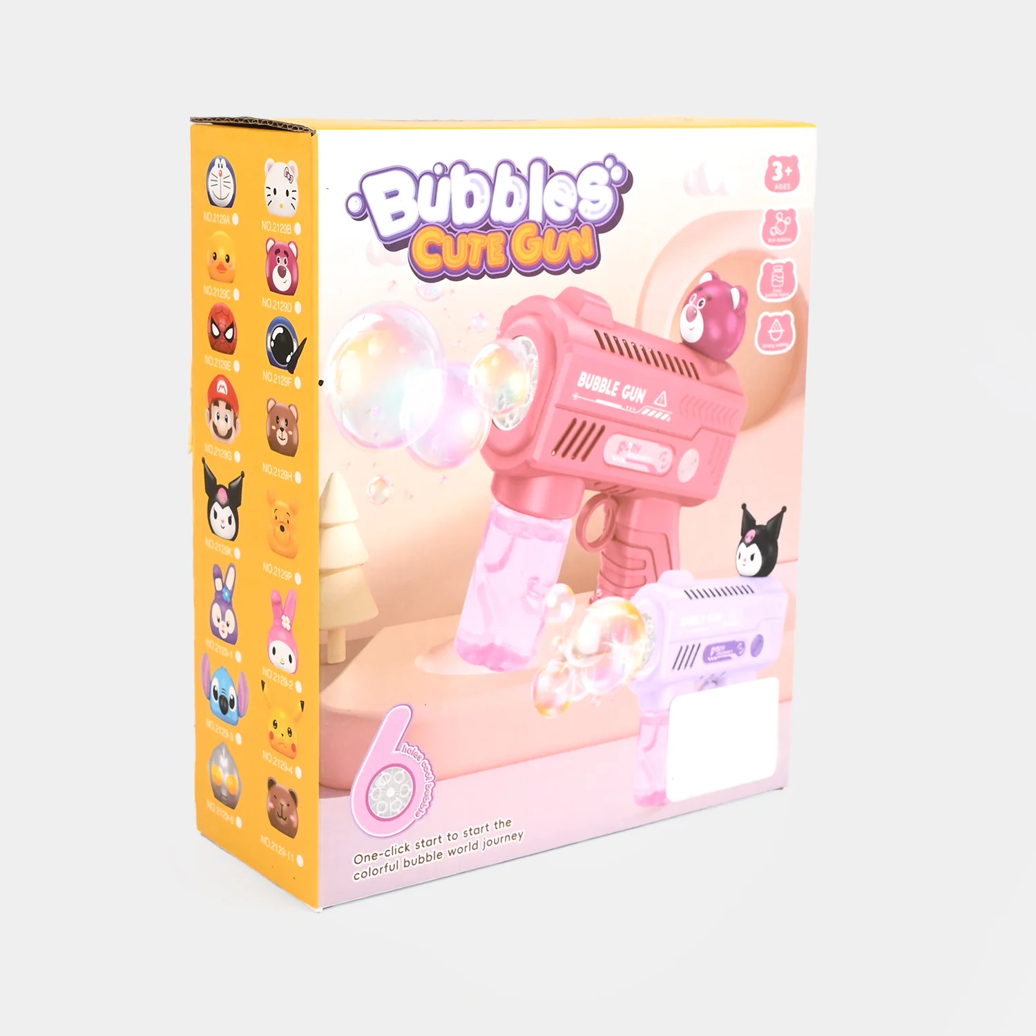 Automatic Electric Bubble Blaster With Lights - Image 3