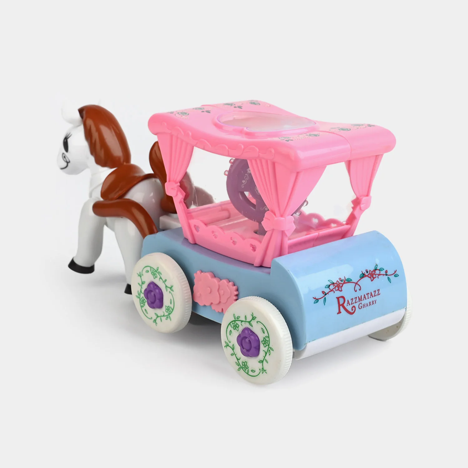Cartoon Electric Horse Carriage Toy Set - Image 5