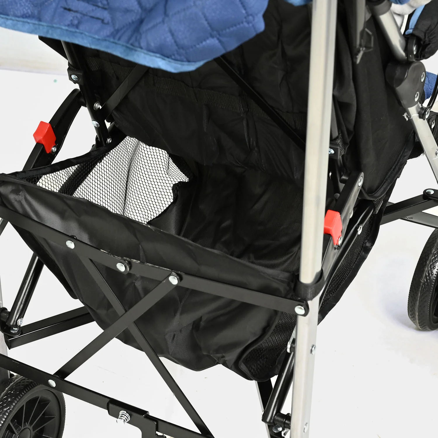 Foldable Travel Pram Stroller Buggy (Joyous) -HS807 Navy Blue - Image 8