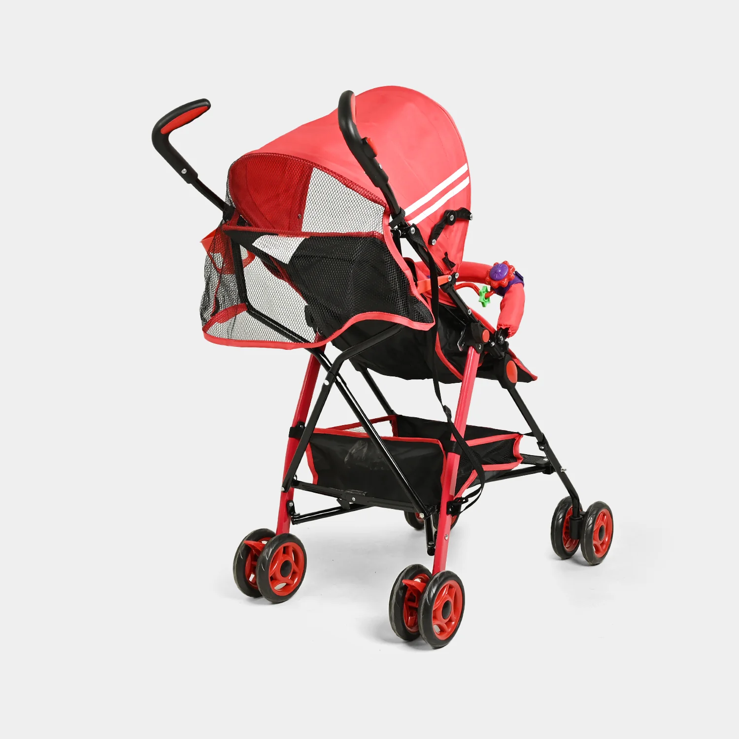 Baby Stroller Buggy (Joyous) -S306 Red - Image 10