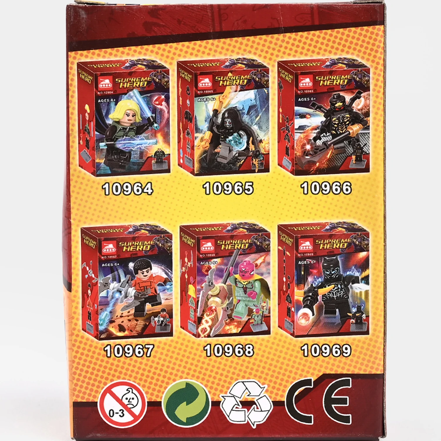 Mini Character Figure Building Blocks Set - Image 3