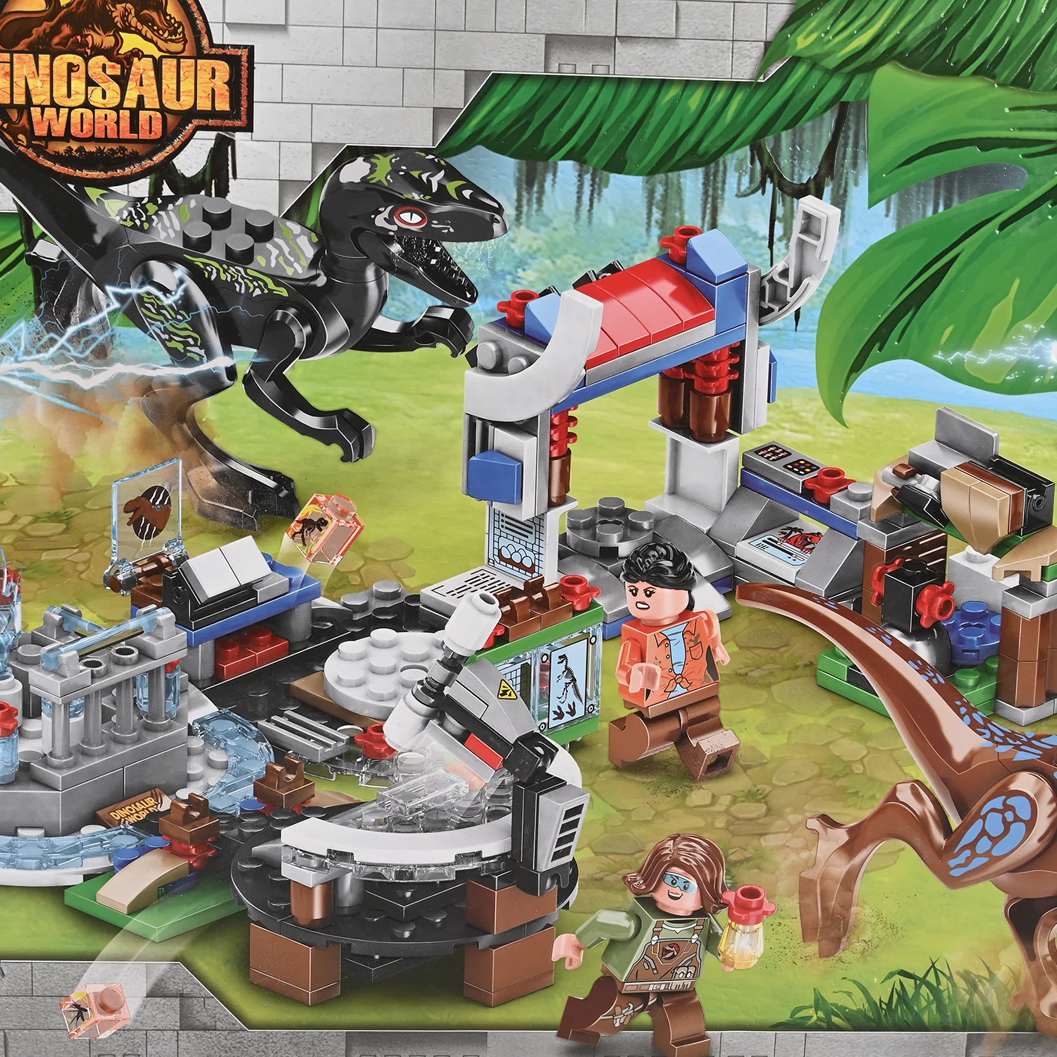 Dinosaur World Building Block Set - Image 3
