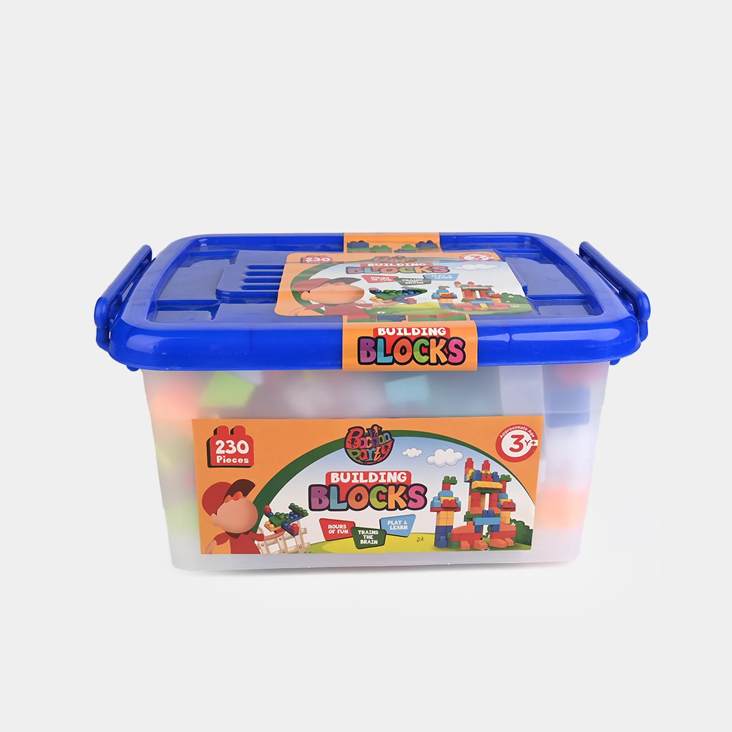Building Blocks Storage Bin Set – 230 Pieces - Image 2