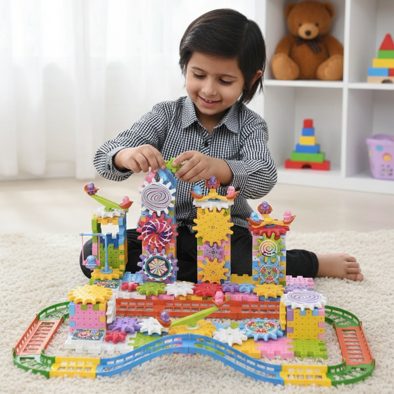 Building Blocks Paradise Orbital | Educational Track Set