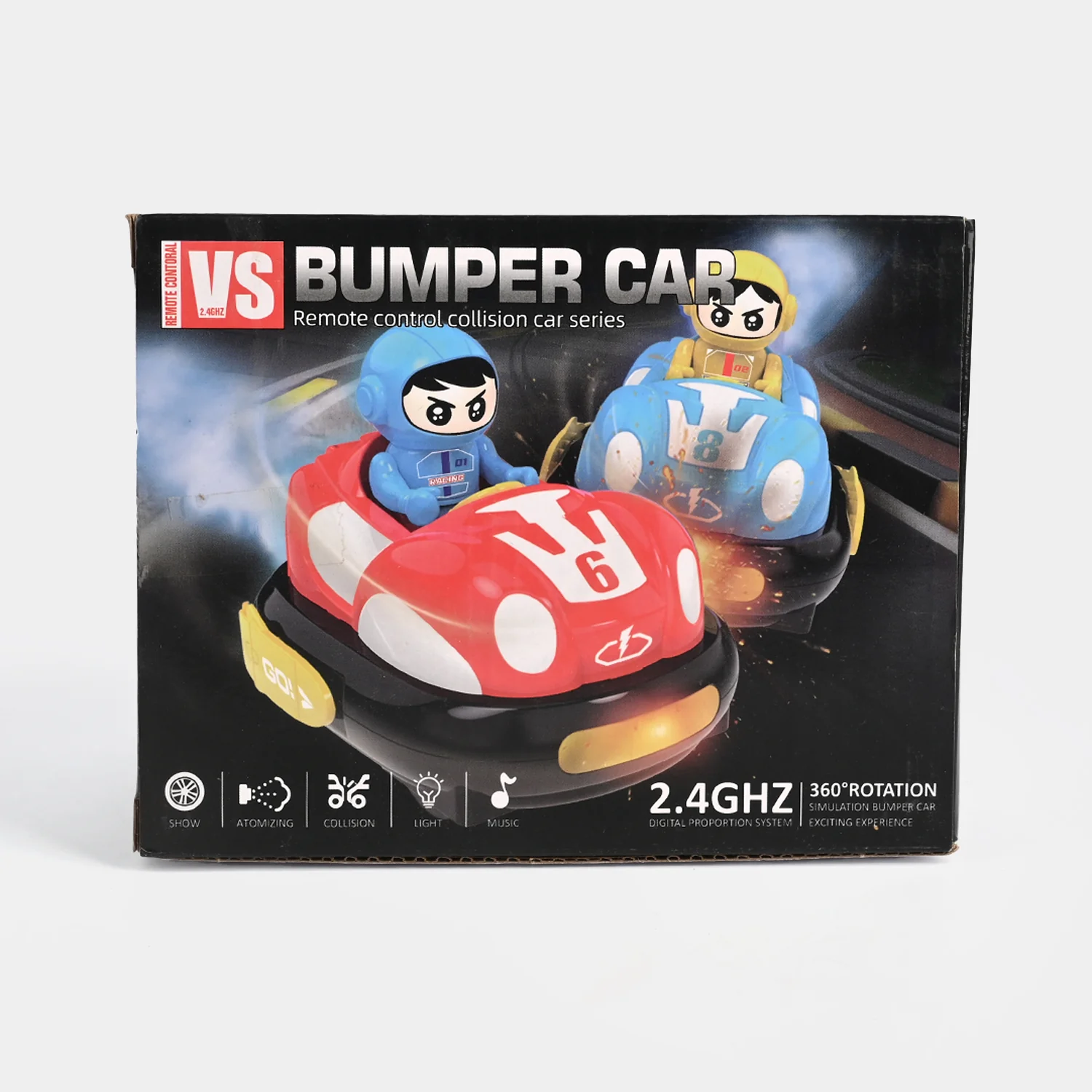 Remote Control Bumper Car With Spray - Image 8