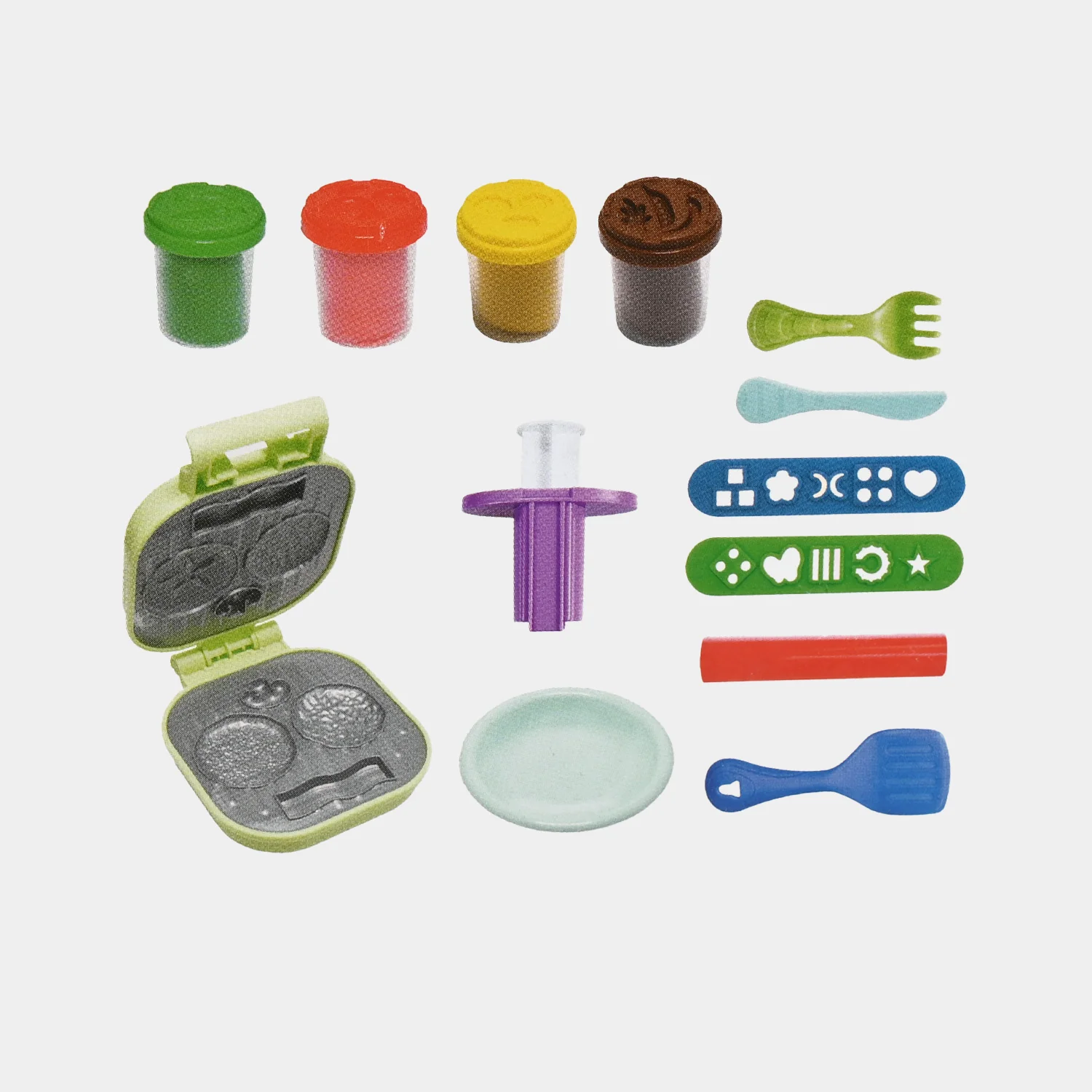 Burger Bun Stove Play Set - Image 2