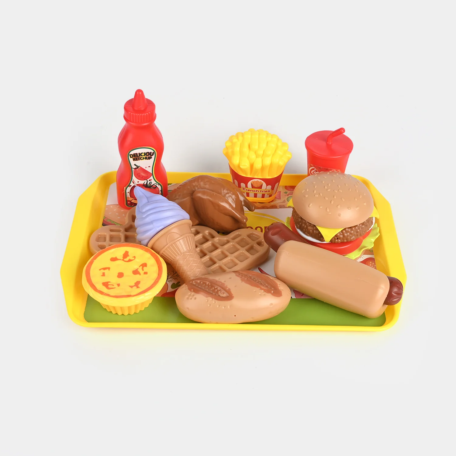 Miniature Fast Food Play Set for Kids - Image 2