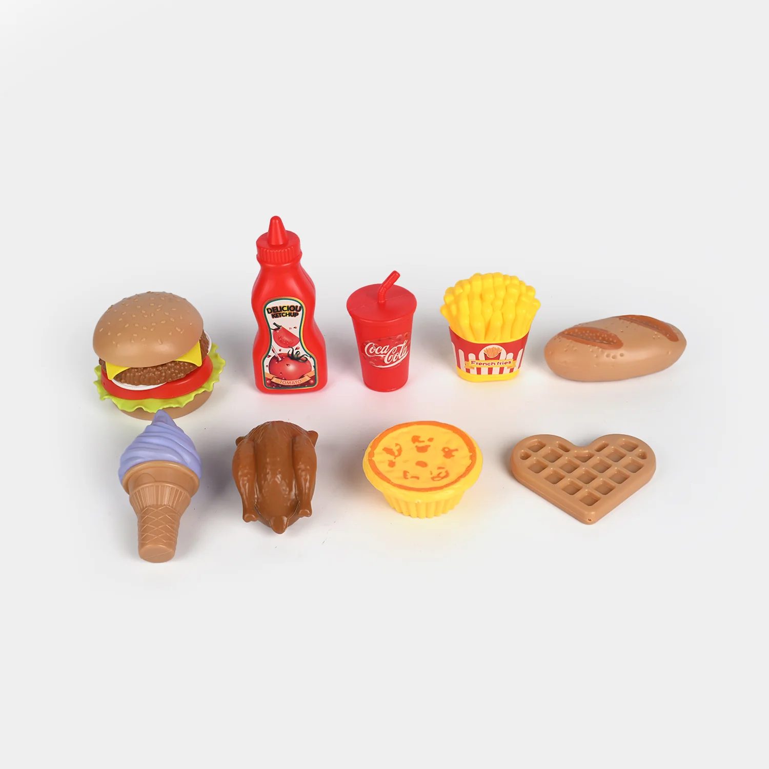 Miniature Fast Food Play Set for Kids - Image 2