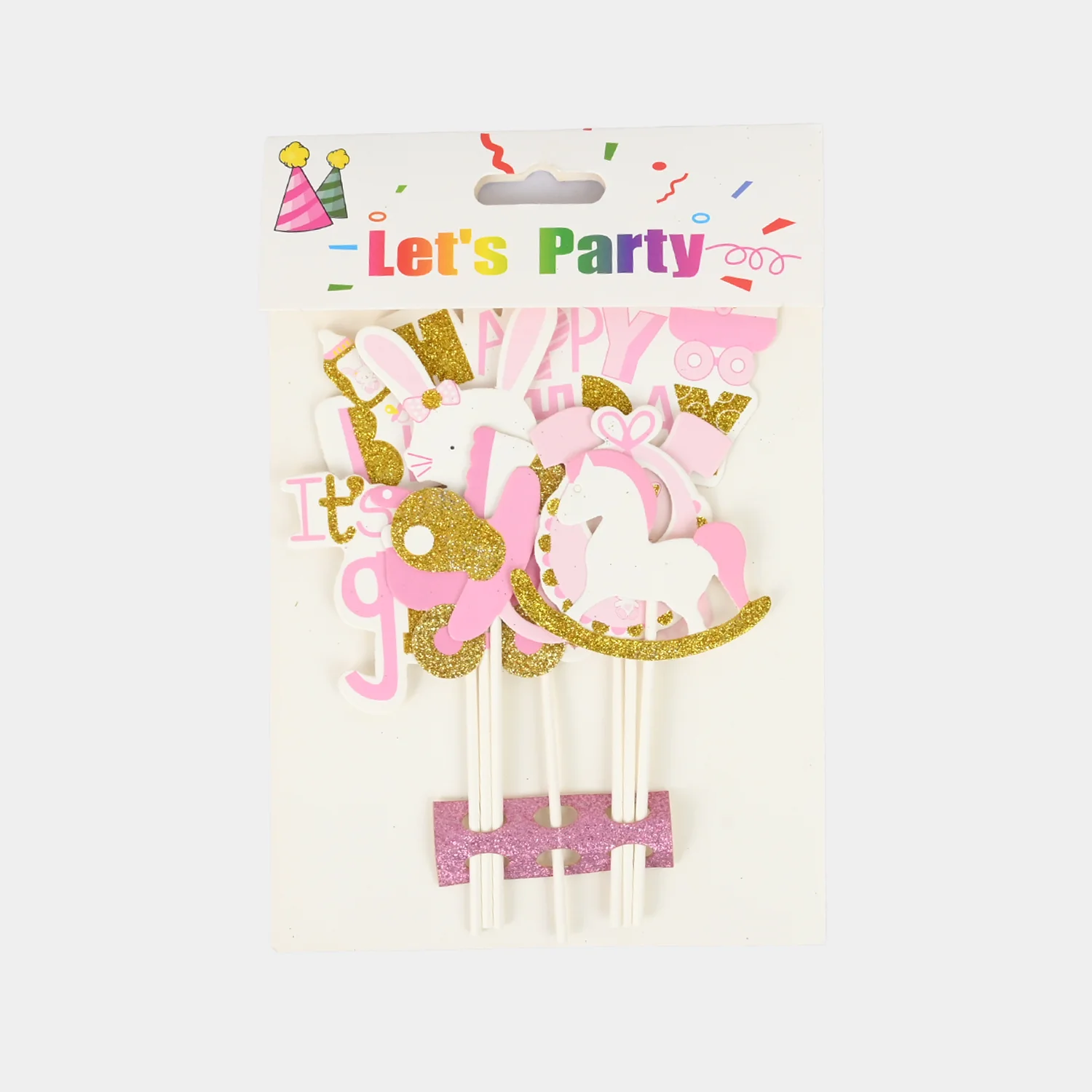 HBD Cake Toppers | 7Pcs - Image 3