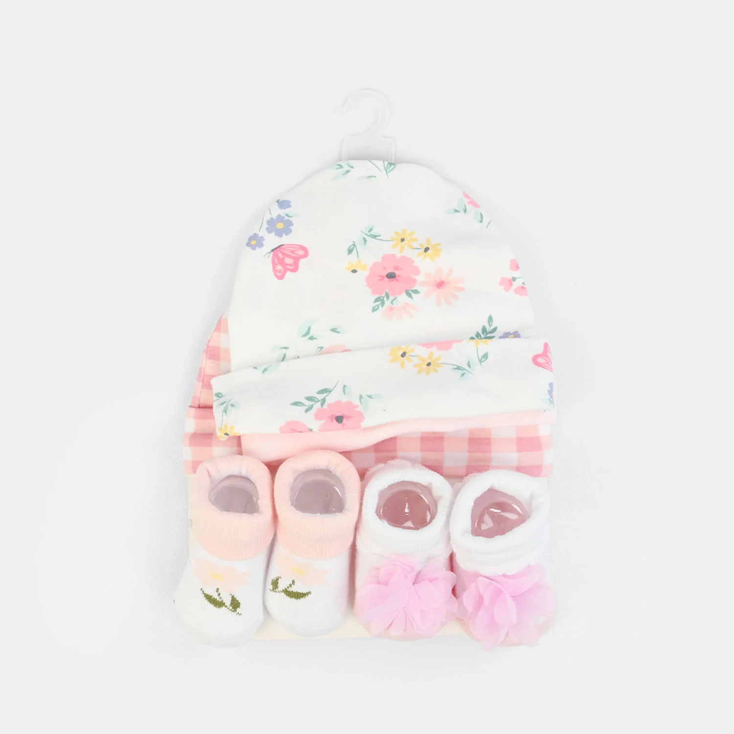 Cotton Baby Cap & Socks Pack Of 5 - Image 3