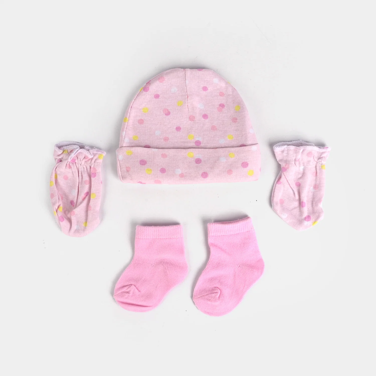 Baby Cap, Mittens & Socks Set - Image 2