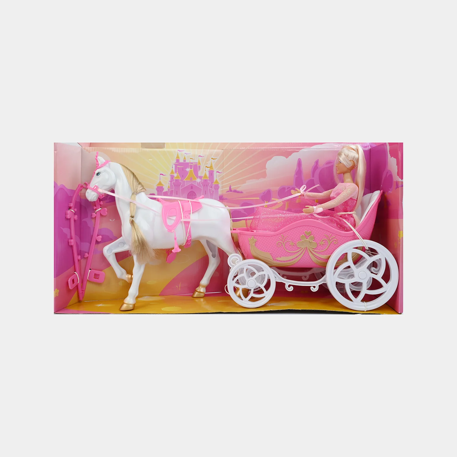 Fairytale Horse and Carriage Doll Playset - Image 2