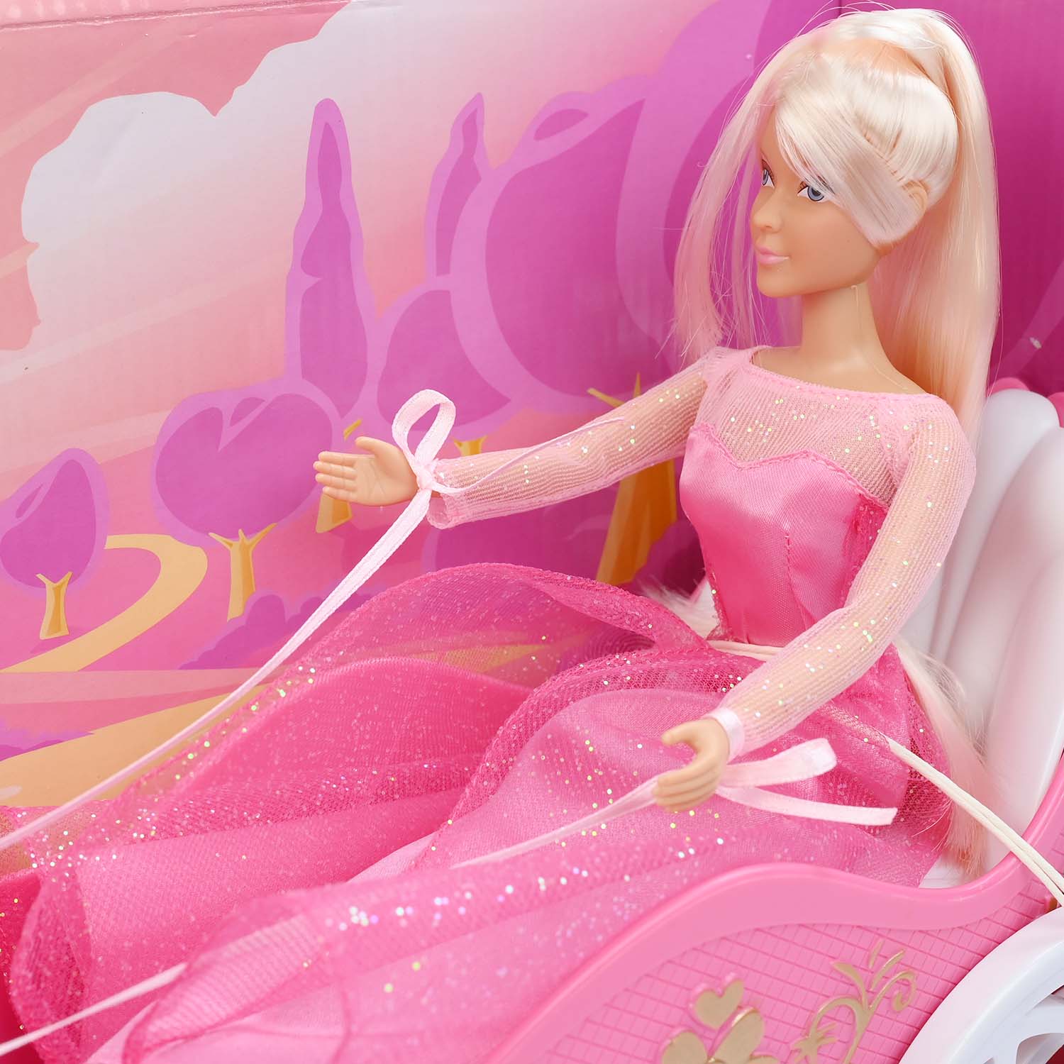 Fairytale Horse and Carriage Doll Playset - Image 3