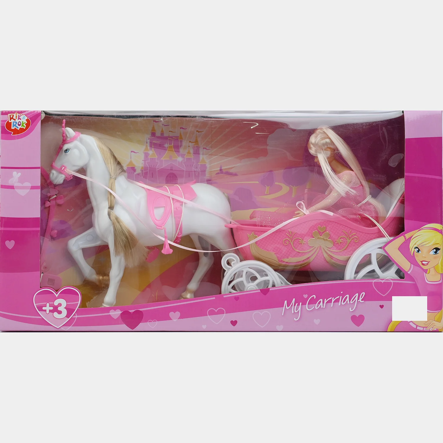 Fairytale Horse and Carriage Doll Playset - Image 6