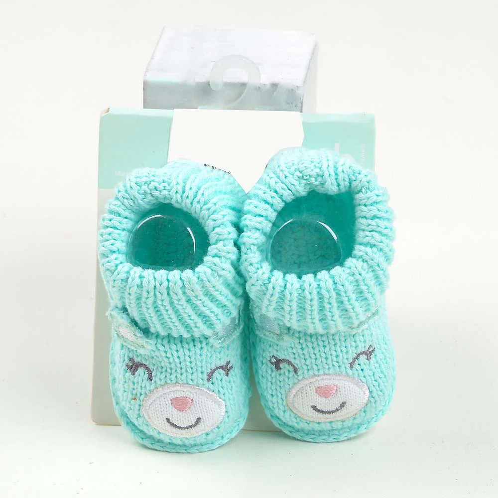 Carter Woolen Shoes - Green - Image 2