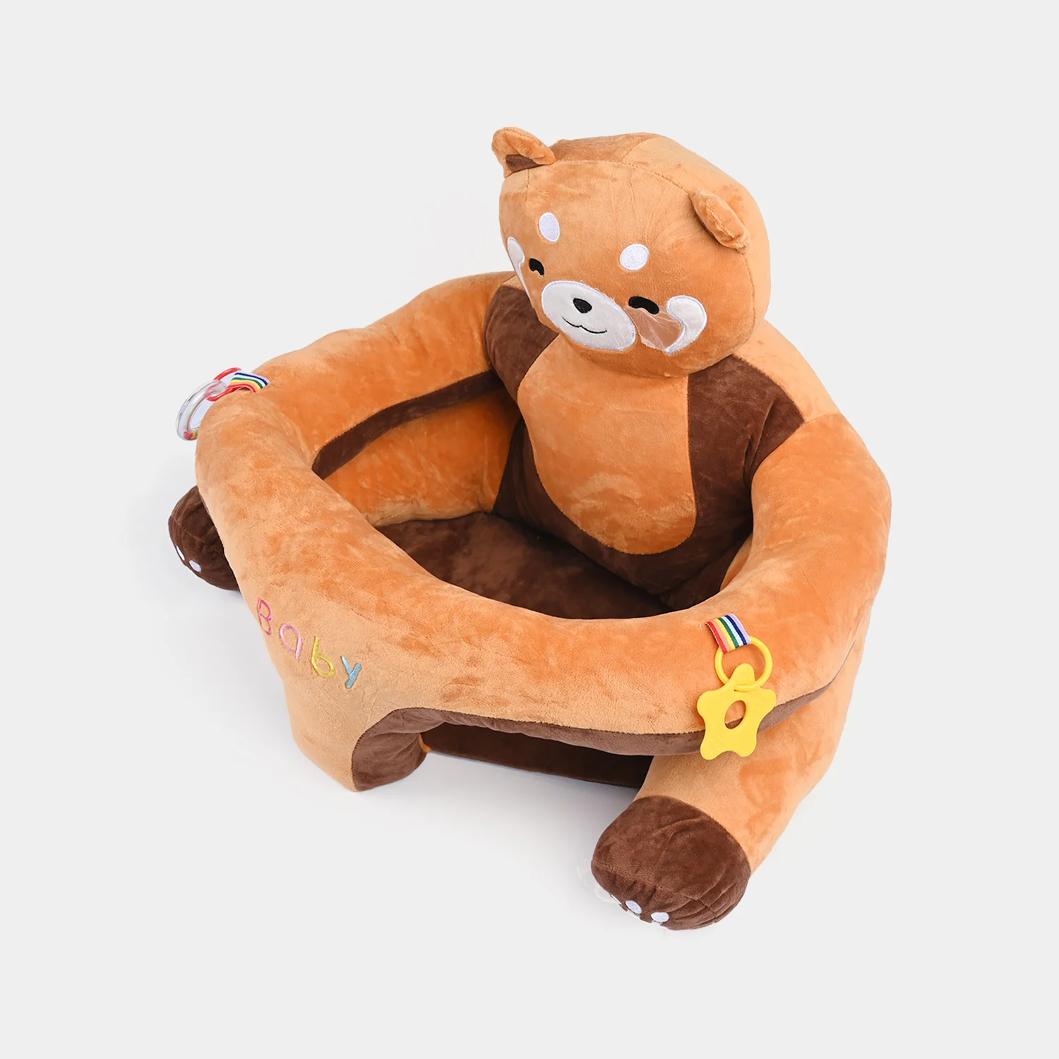 Cartoon Baby Floor Seat/Support Sofa Seat - 6M+ |  1467-Brown - Image 2