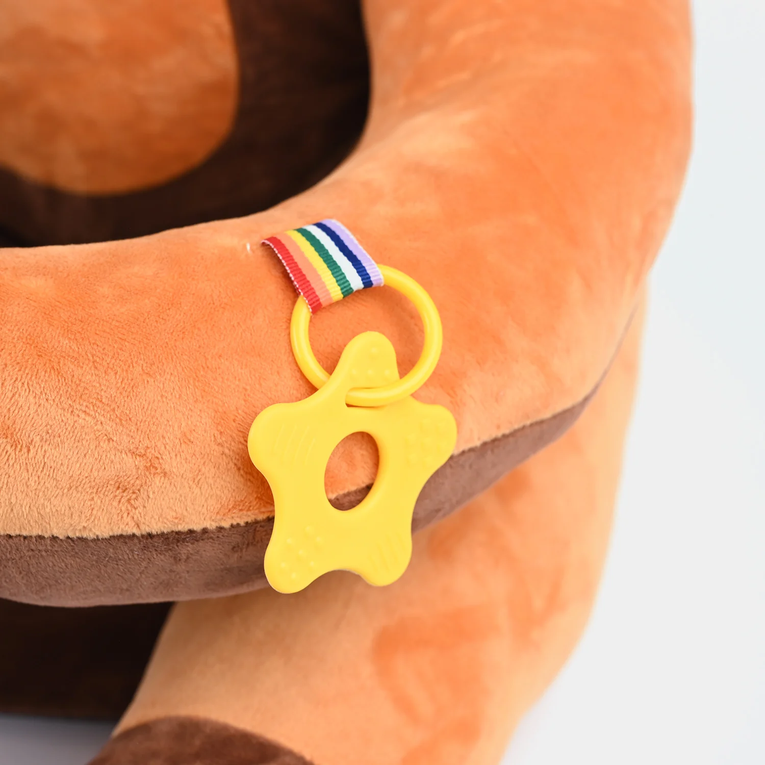 Cartoon Baby Floor Seat/Support Sofa Seat - 6M+ |  1467-Brown - Image 3