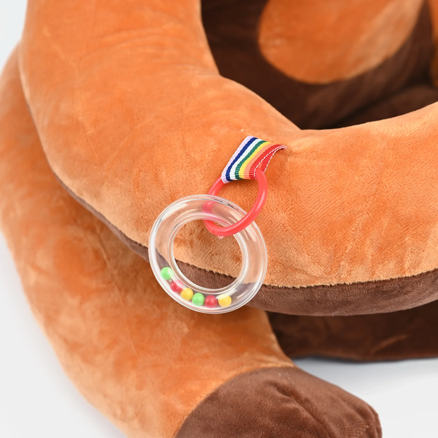 Cartoon Baby Floor Seat/Support Sofa Seat - 6M+ |  1467-Brown - Image 4