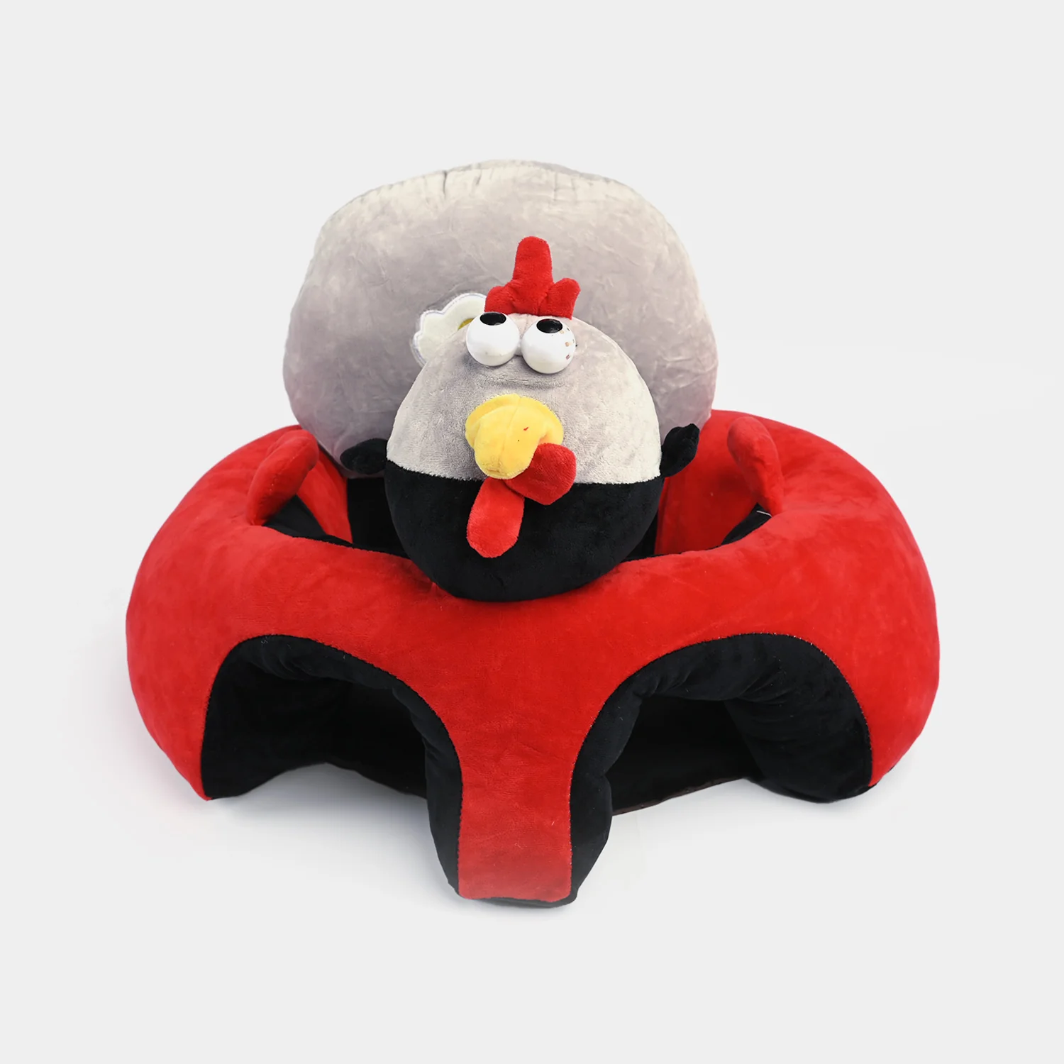 Cartoon Baby Floor Seat/Support Sofa Seat - 6M+ |  1469-Red - Image 4