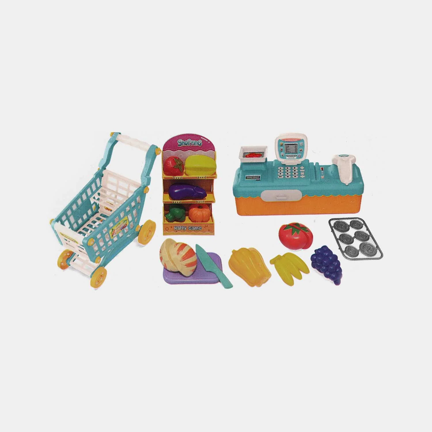 Fruit Shop Supermarket Play Set - Image 2