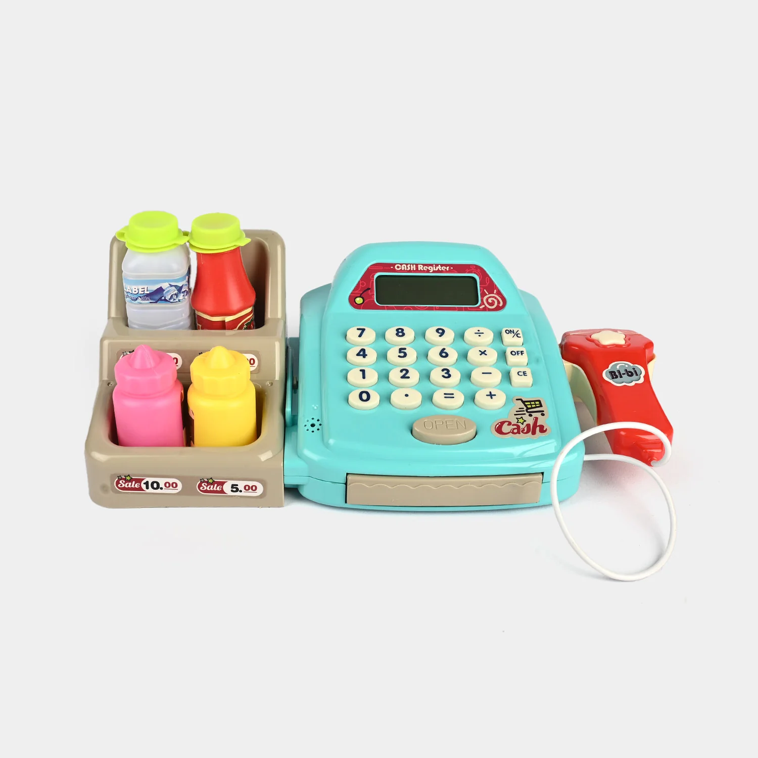 Children's Pretend Play Cash Register Toy Set - Image 6