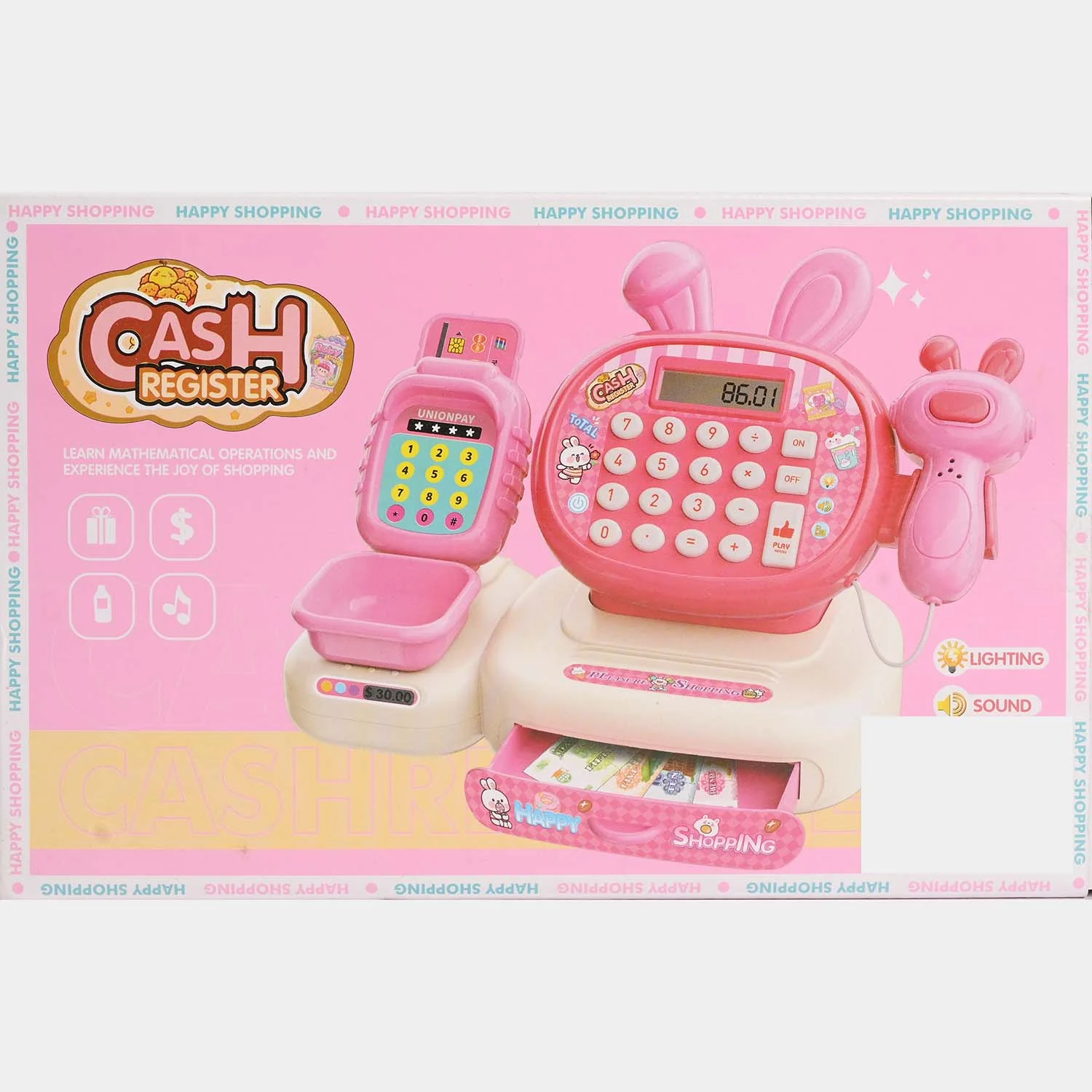 Cash Register With Calculator & Light - Image 8