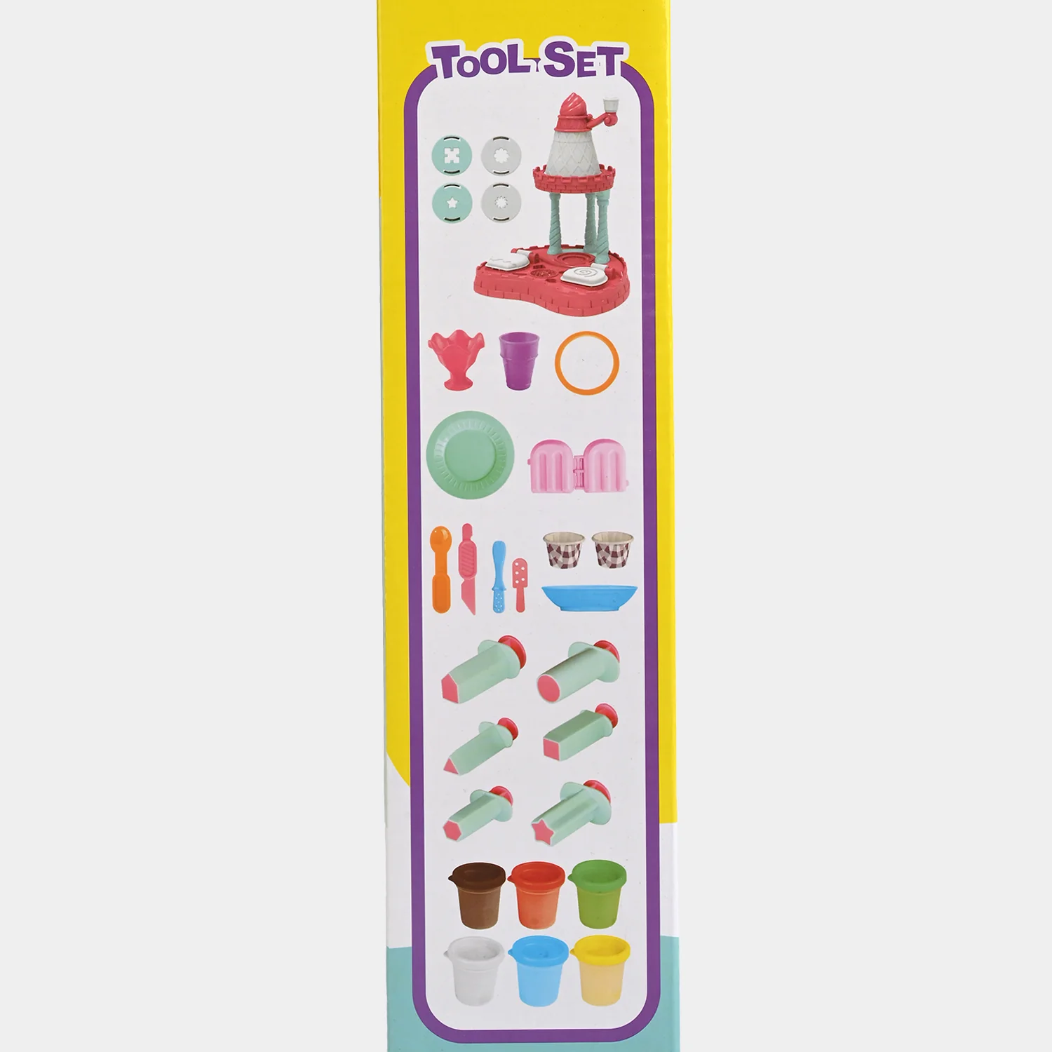 Castle Ice Cream Color Clay DIY Set - Image 3