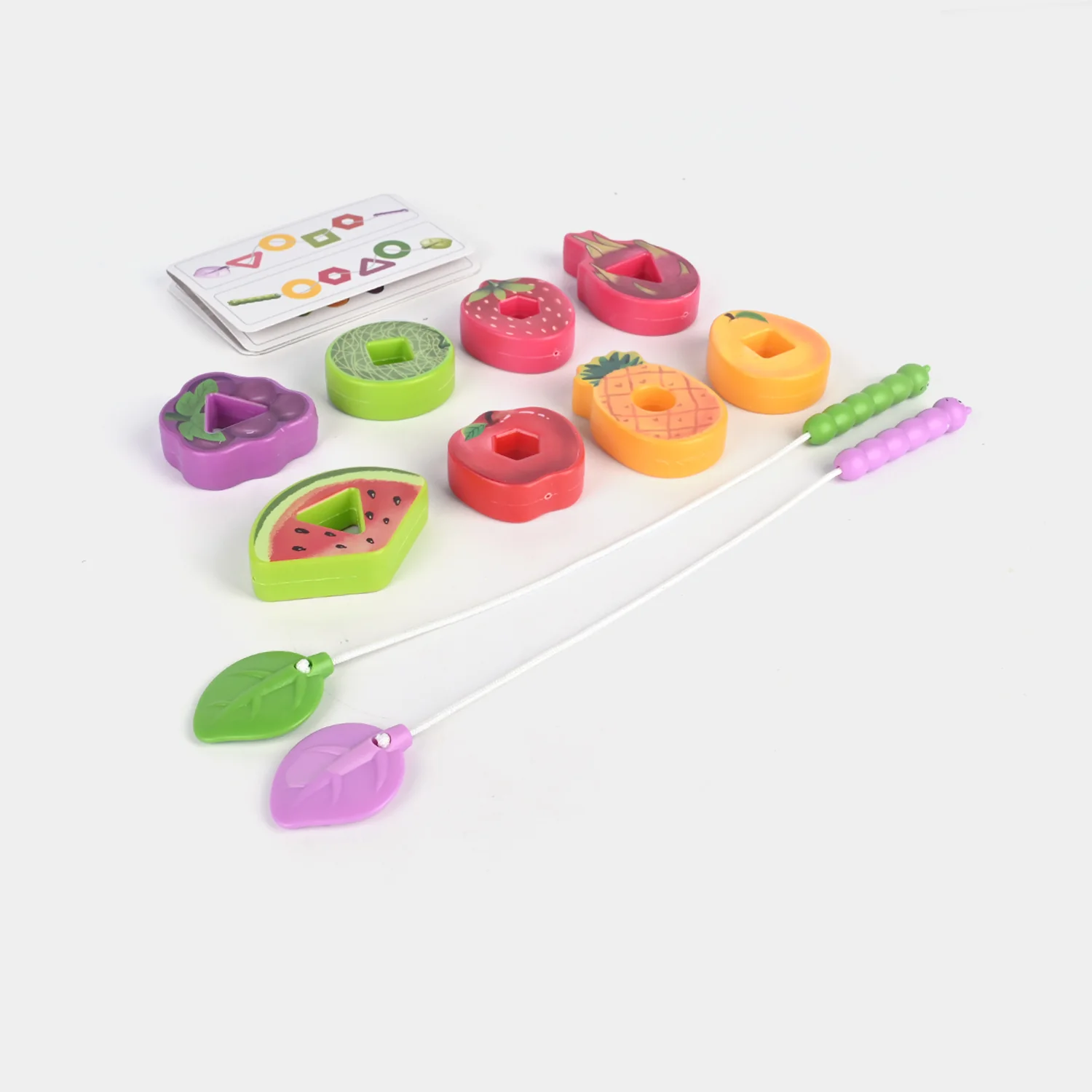 Caterpillars Eat Fruit Set