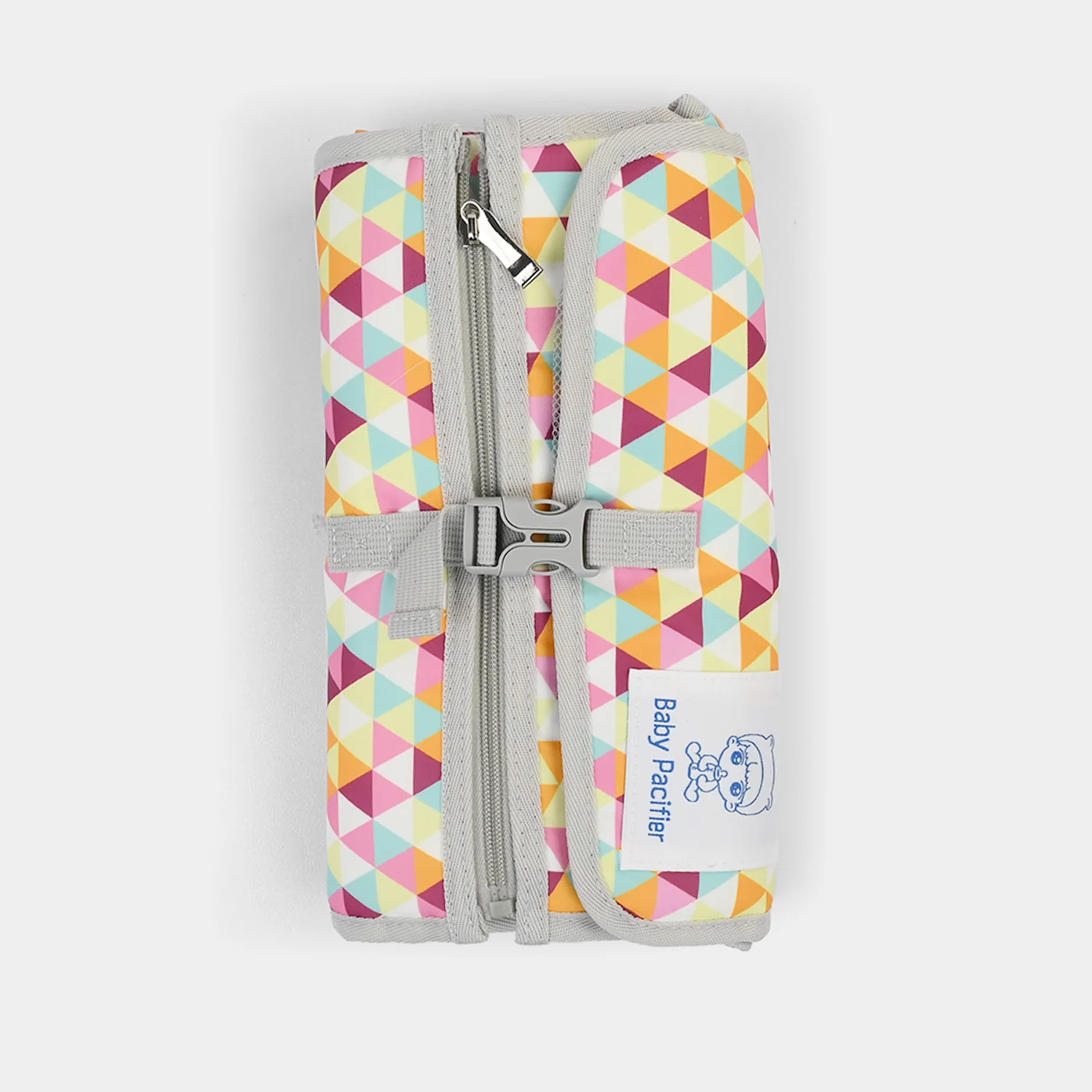 Portable Diaper Changing Clutch with Storage Pockets - Image 5