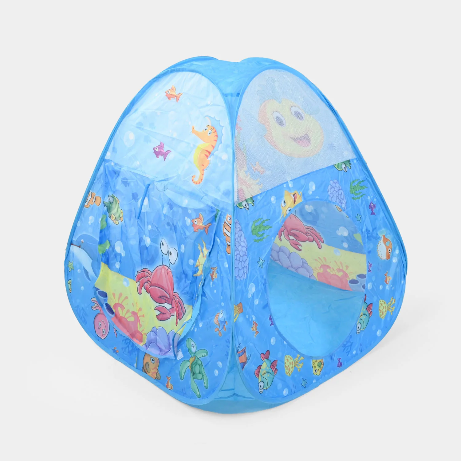 Children 3-in-1 Ocean Theme Pop-Up Play Tent & Tunnel Set - Image 2