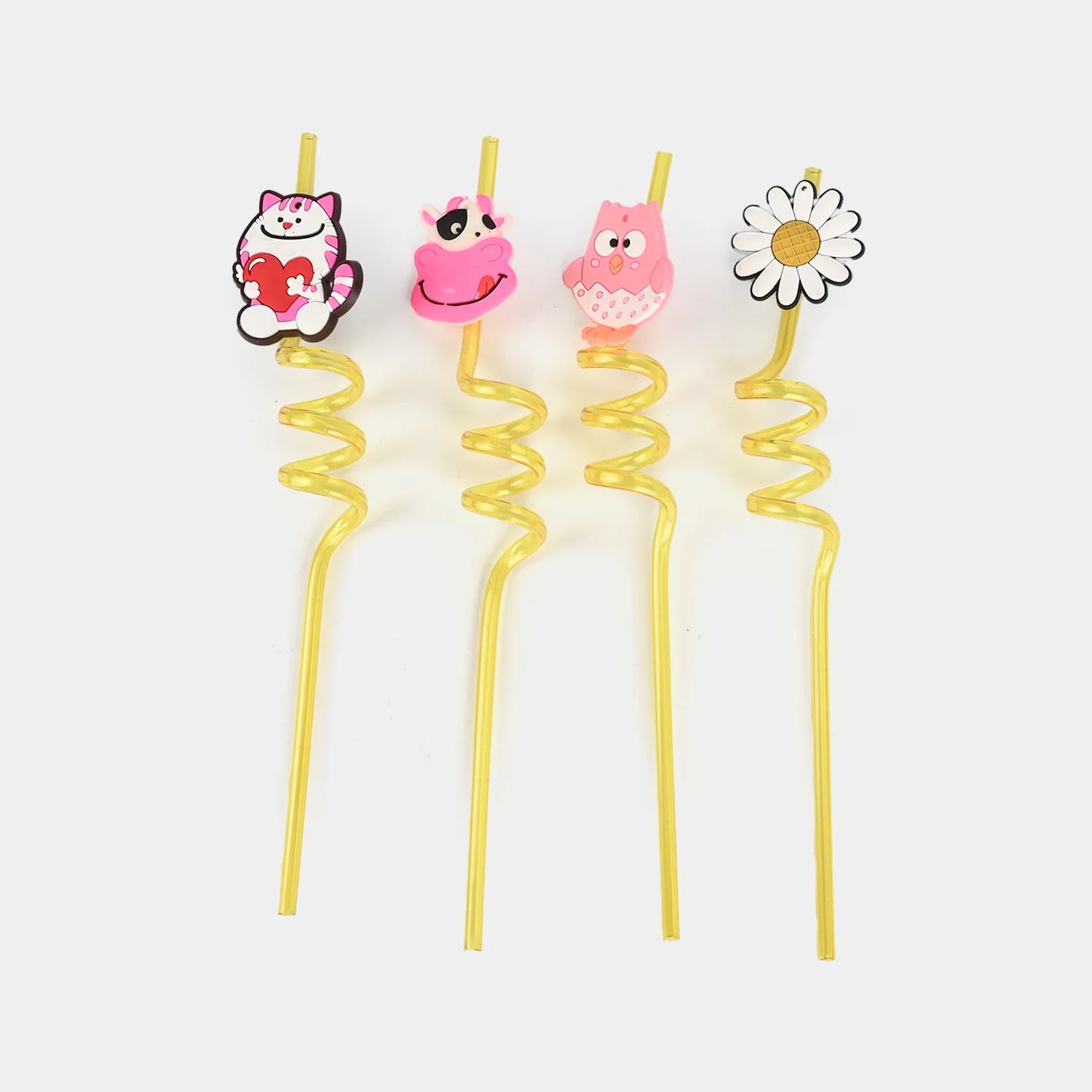 Straw Spiral 3D 4Pcs